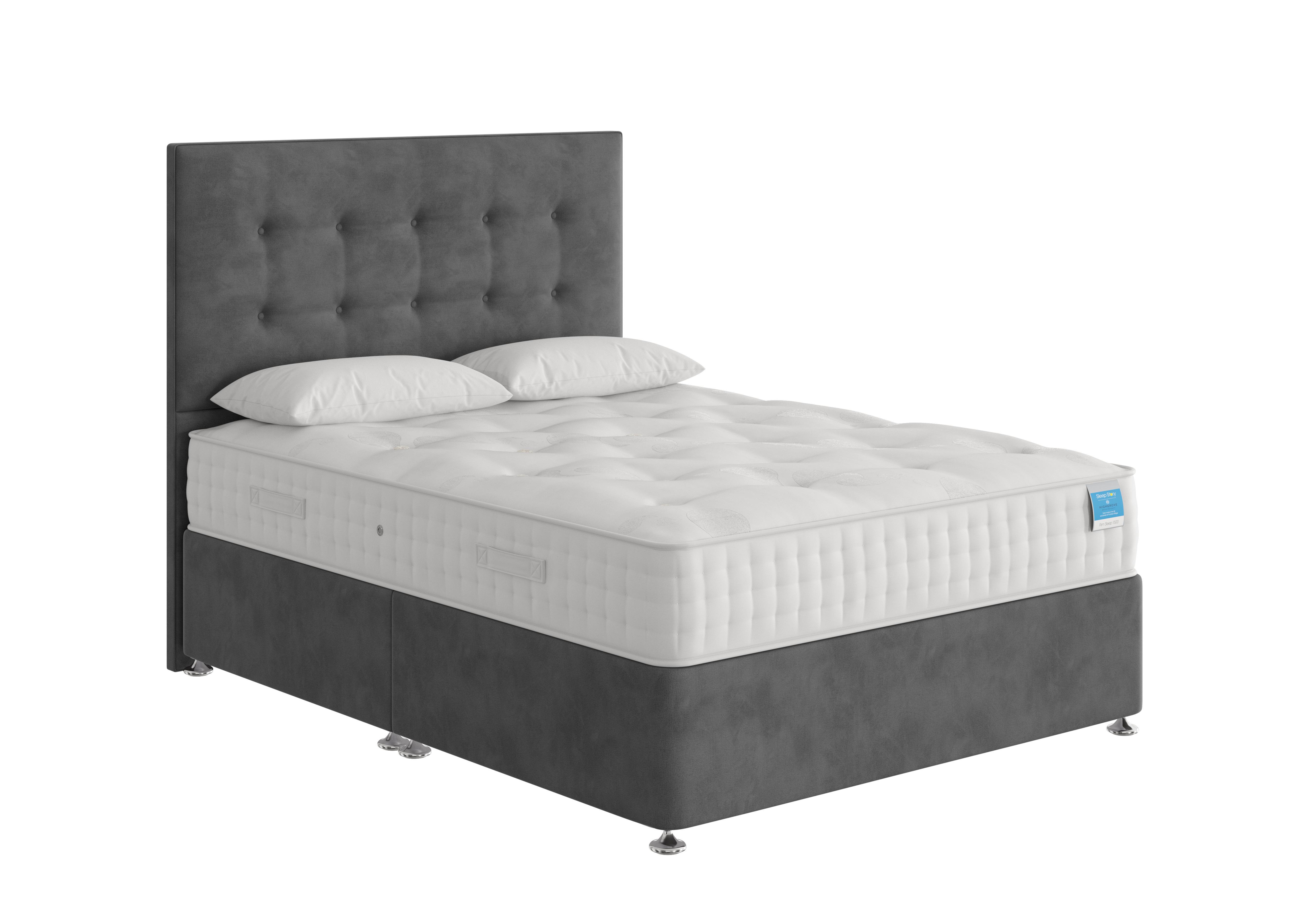 Firm Sleep 1500 Divan Set in Lace Domino on Furniture Village