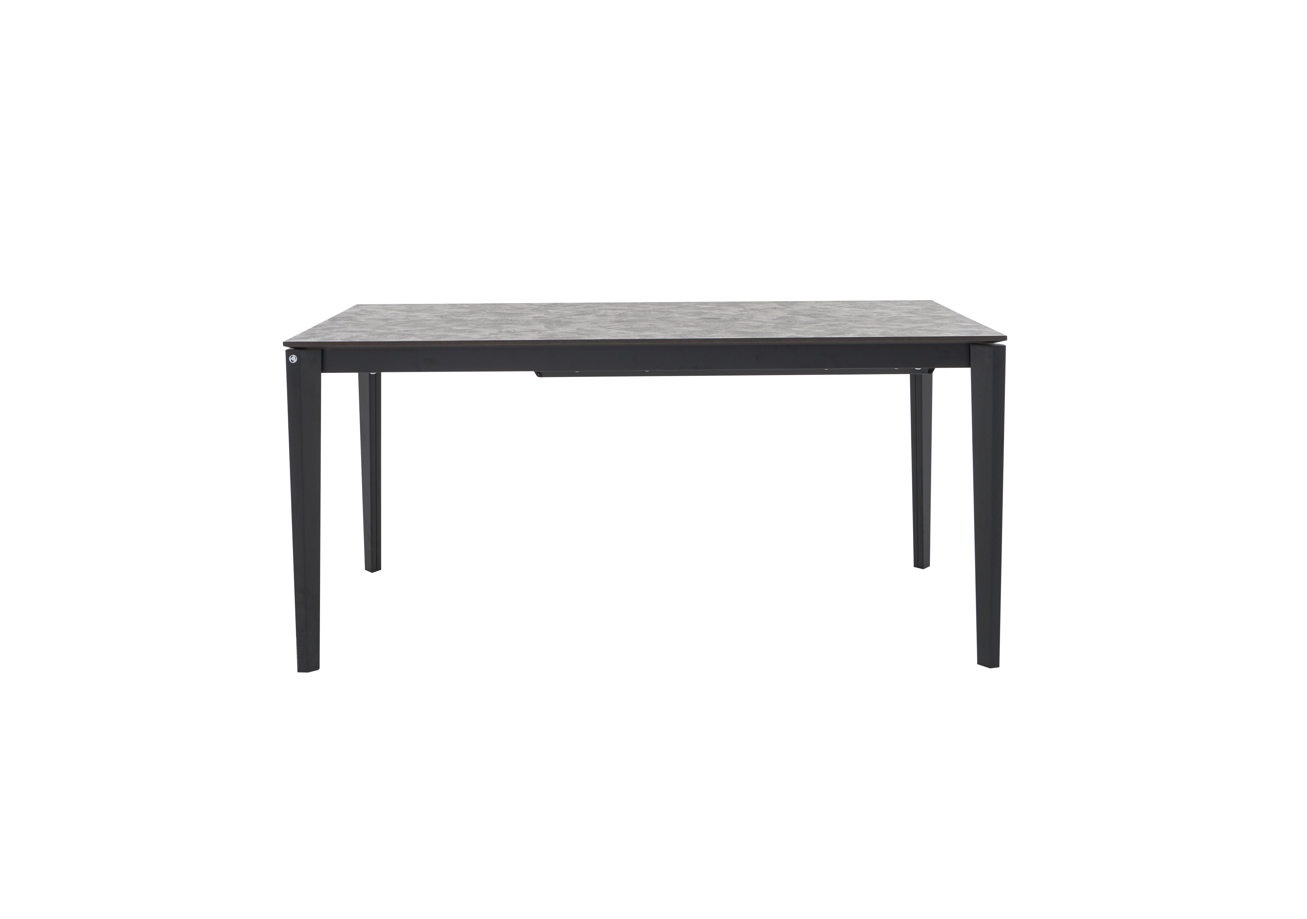 Pentagon Extending Dining Table with Oxide Bronze Top in  on Furniture Village
