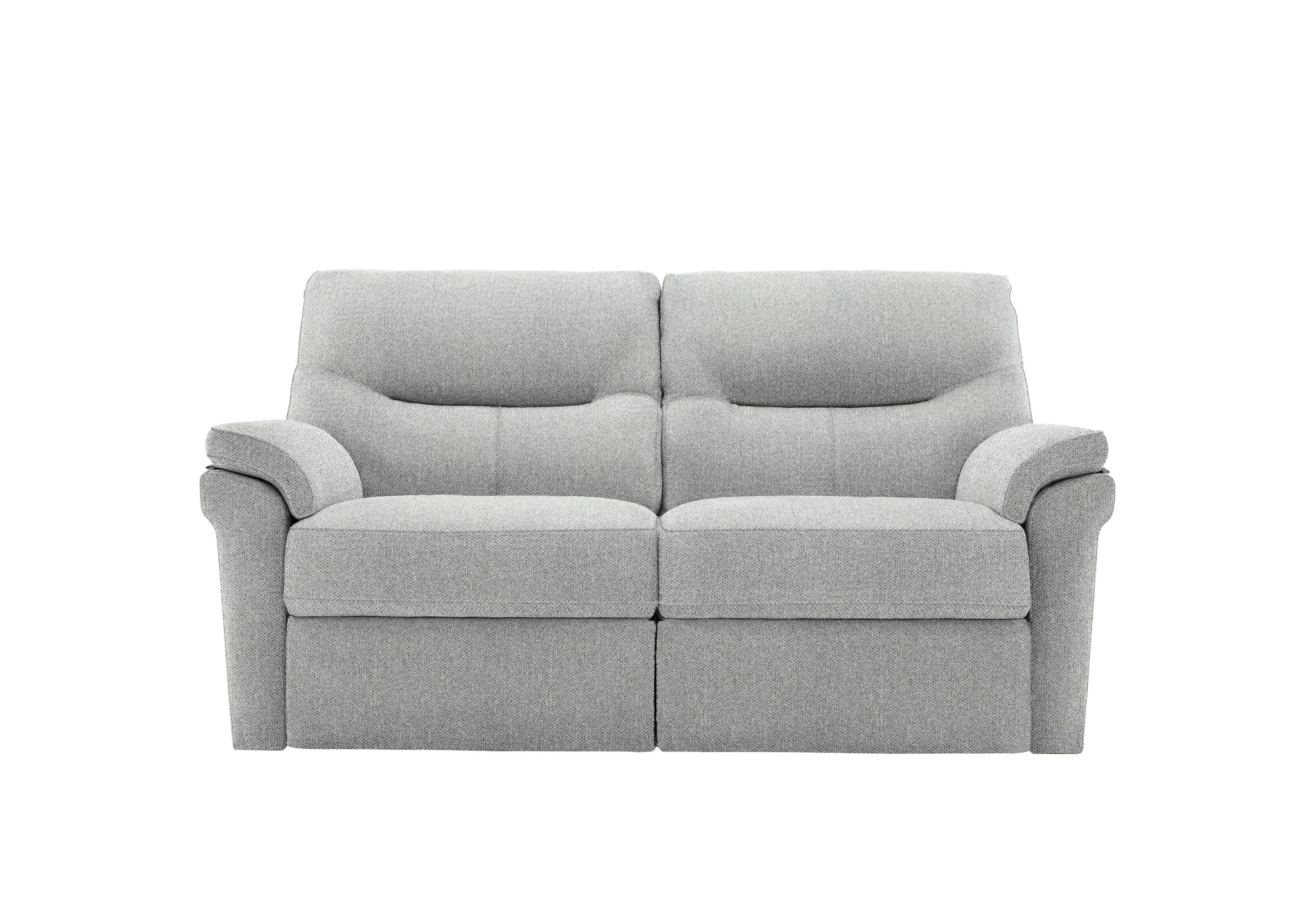 Seattle 2 Seater Fabric Sofa in A011 Swift Cygnet on Furniture Village