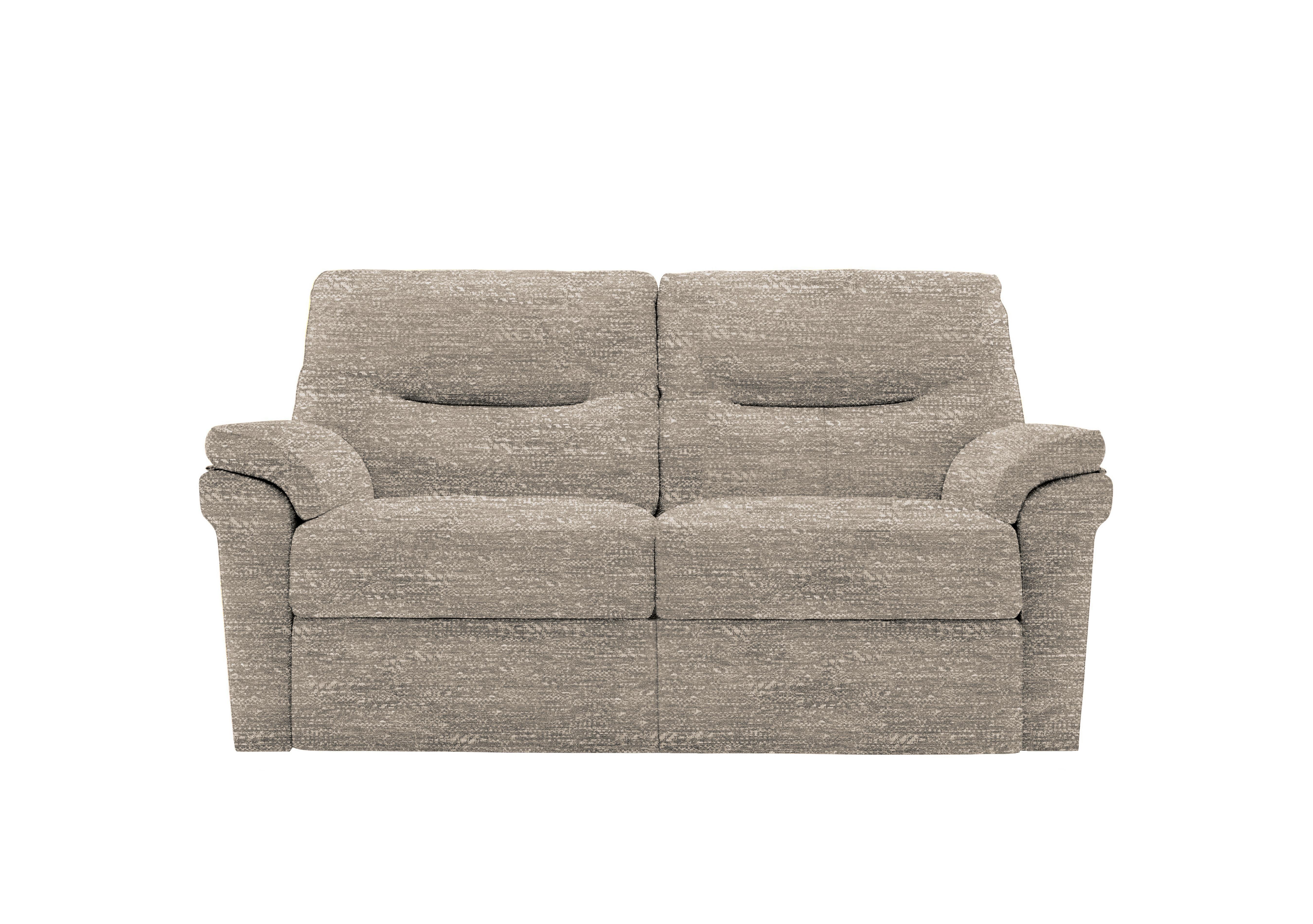 Seattle 2 Seater Fabric Sofa in A050 Maddox Sandstone on Furniture Village