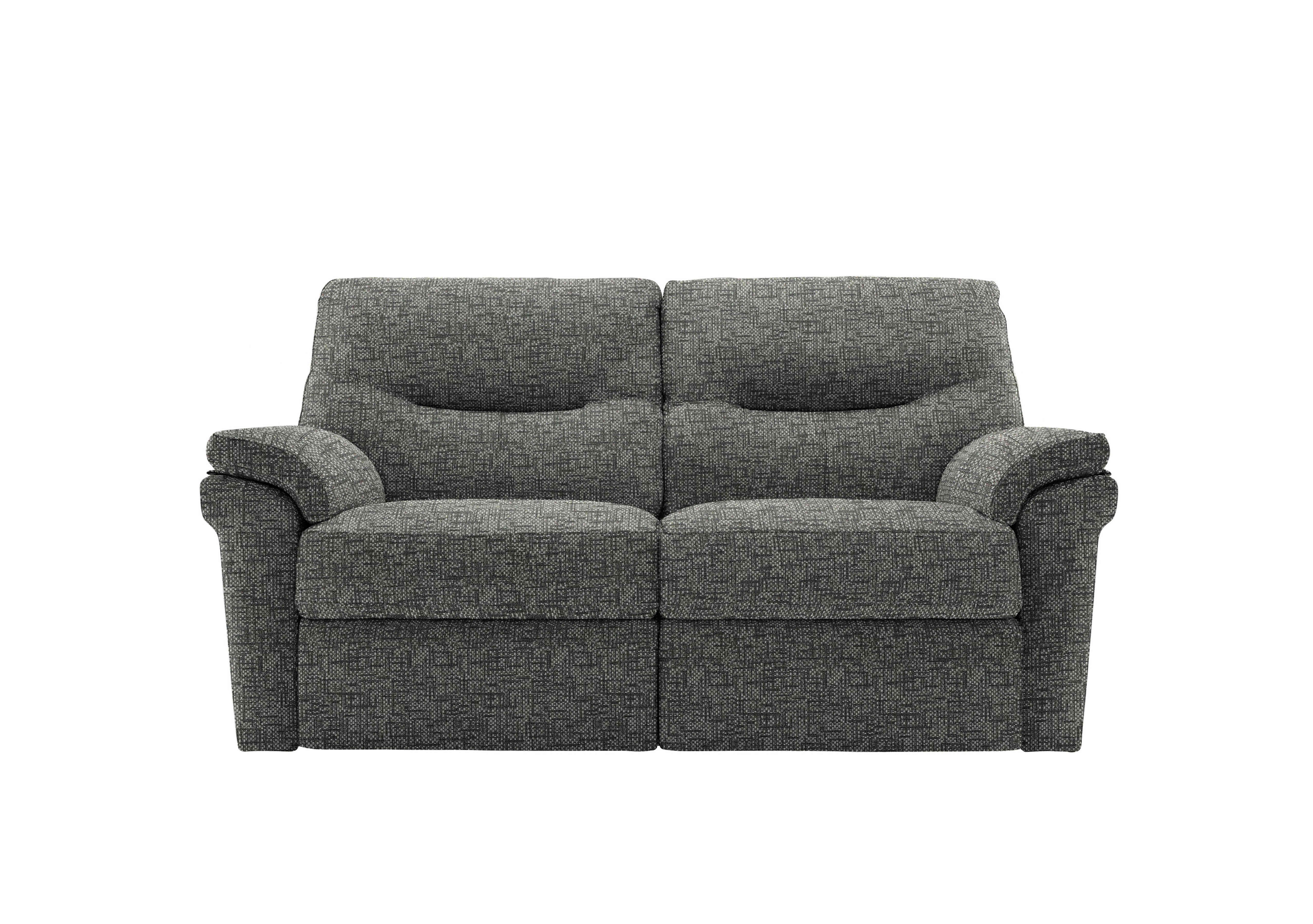 Seattle 2 Seater Fabric Sofa in B031 Remco Slate on Furniture Village
