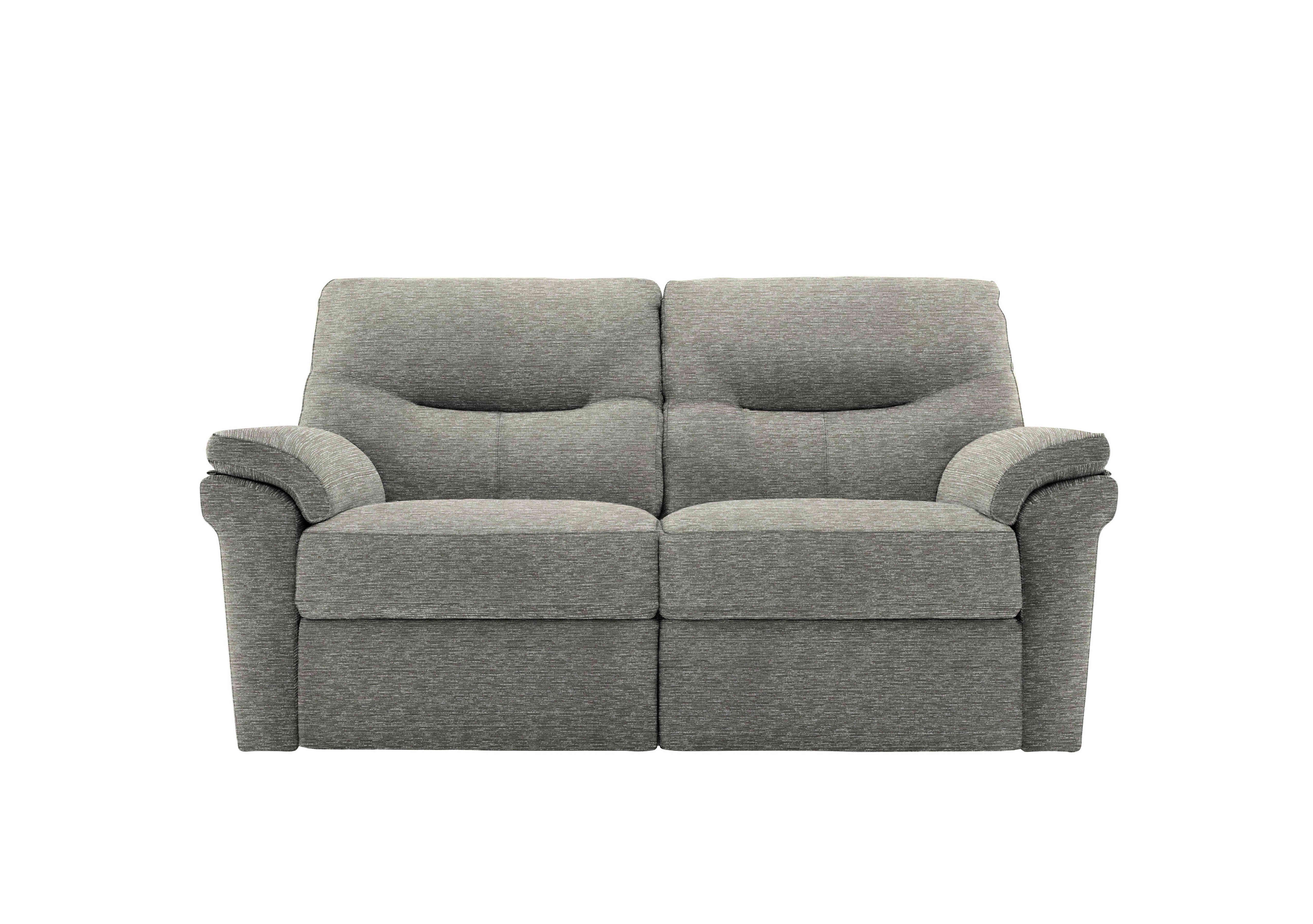 Seattle 2 Seater Fabric Sofa in B076 Mirage Powder on Furniture Village