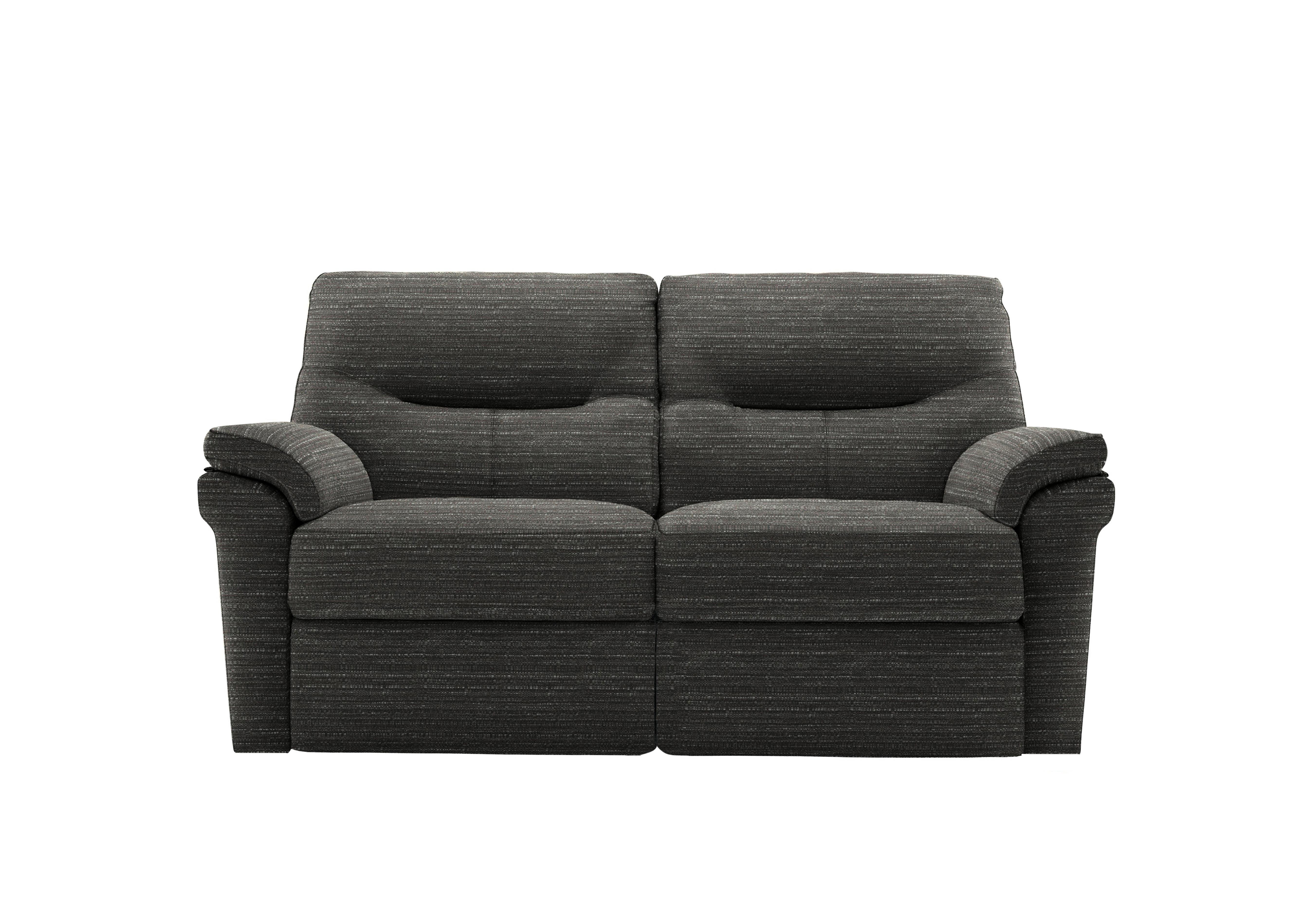 Seattle 2 Seater Fabric Sofa in B901 Victoria Slate on Furniture Village