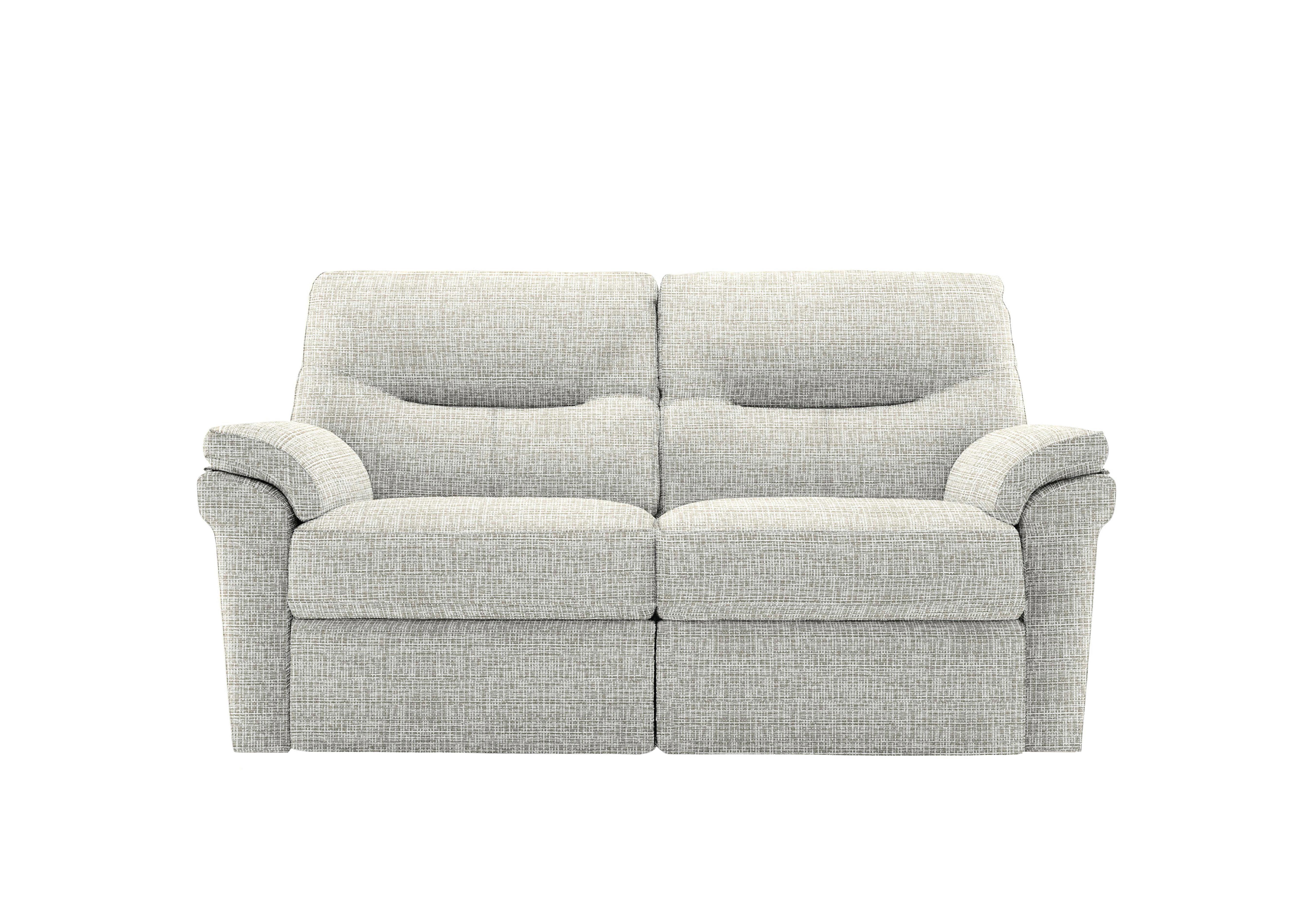 Seattle 2 Seater Fabric Sofa in B920 Waffle Taupe on Furniture Village