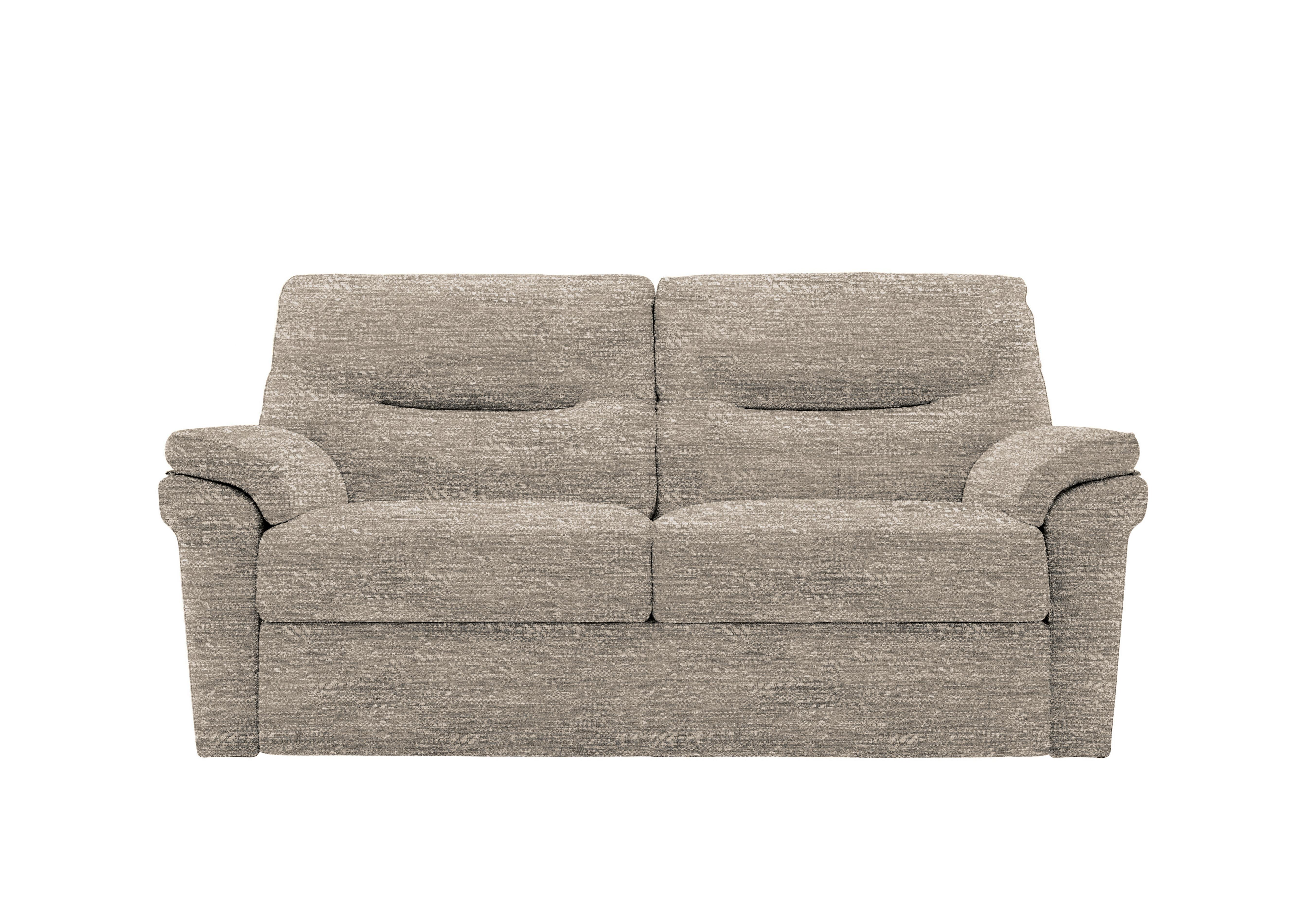 Seattle 2.5 Seater Fabric Sofa in A050 Maddox Sandstone on Furniture Village
