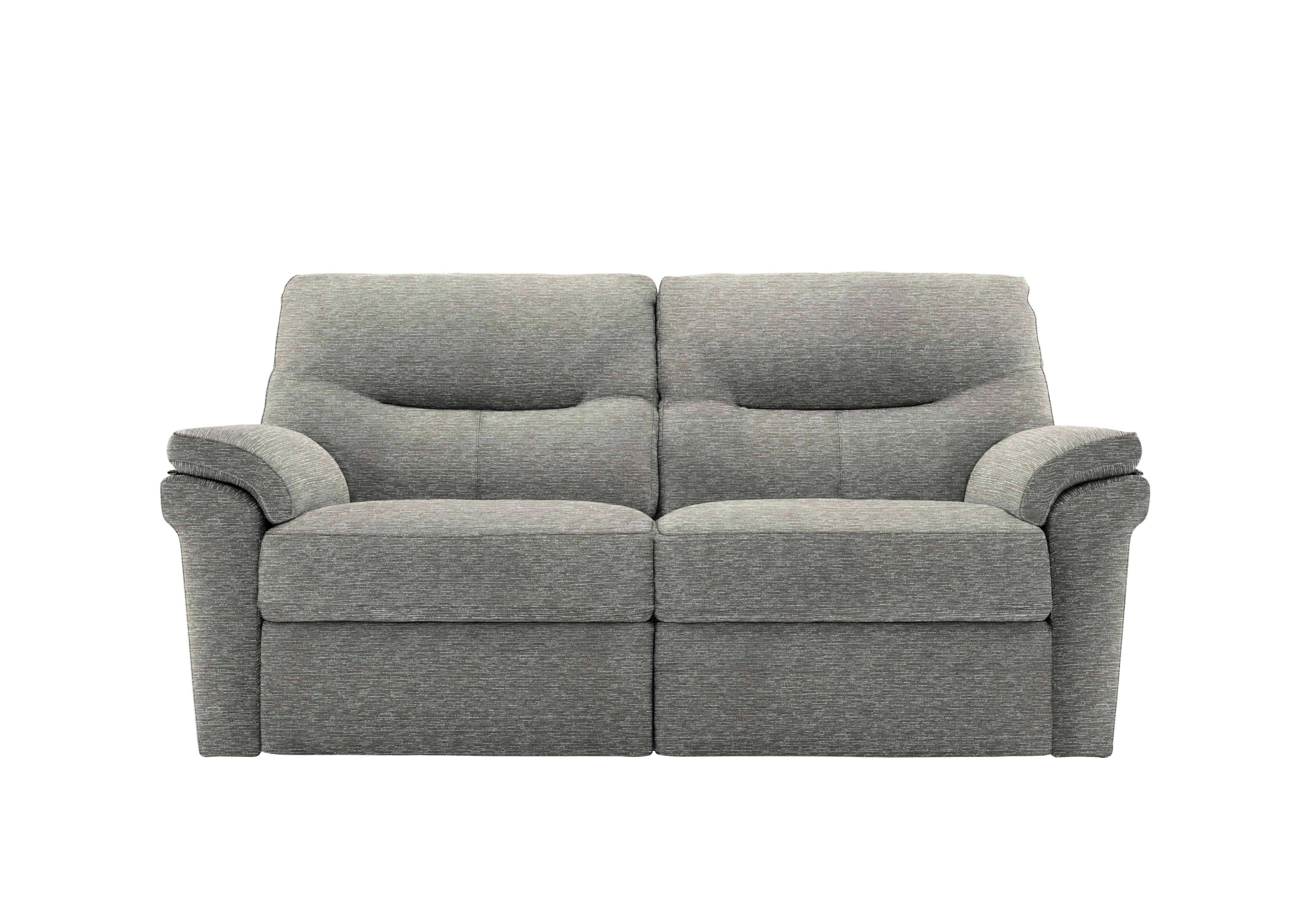 Seattle 2.5 Seater Fabric Sofa in B076 Mirage Powder on Furniture Village