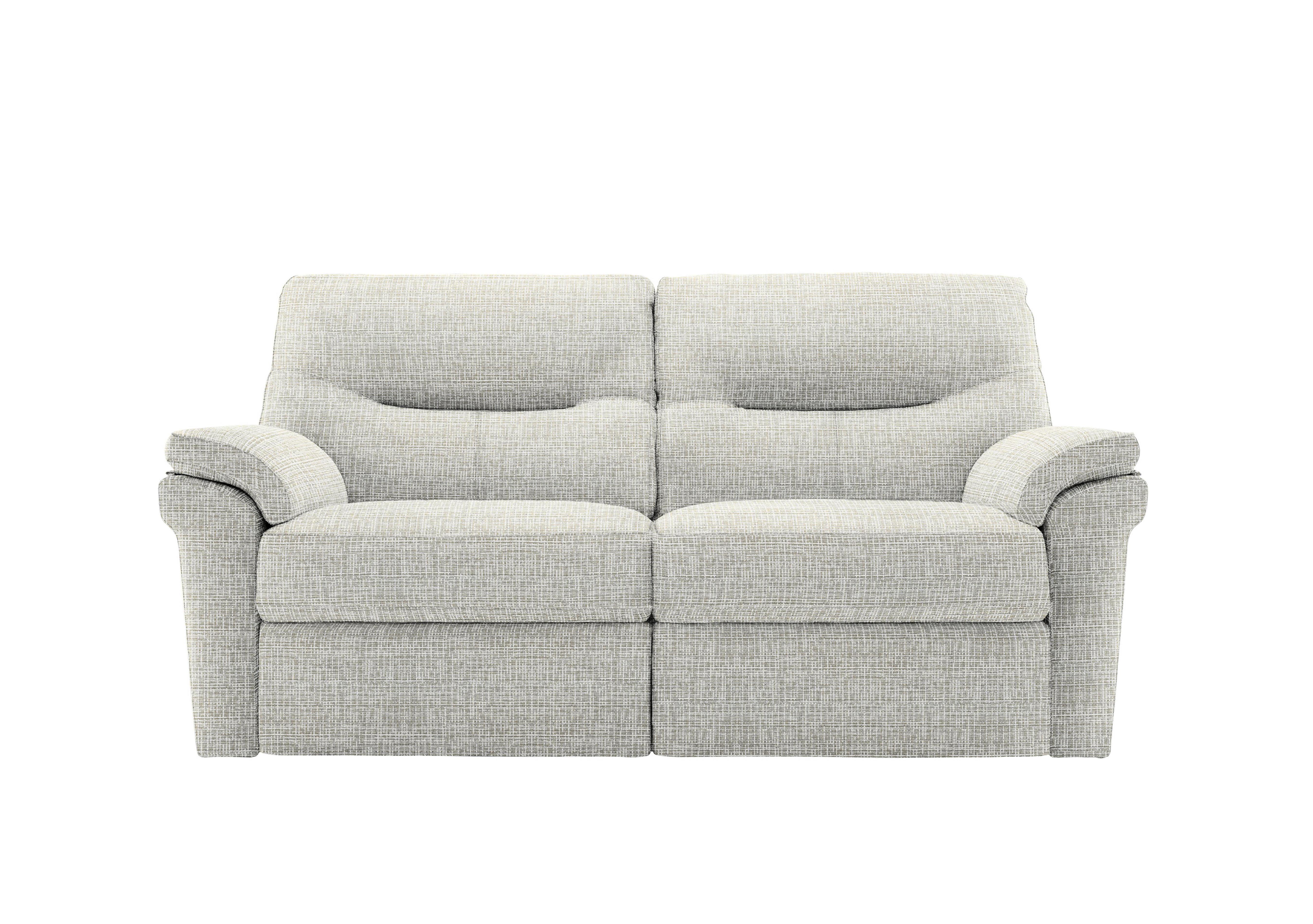 Seattle 2.5 Seater Fabric Sofa in B920 Waffle Taupe on Furniture Village