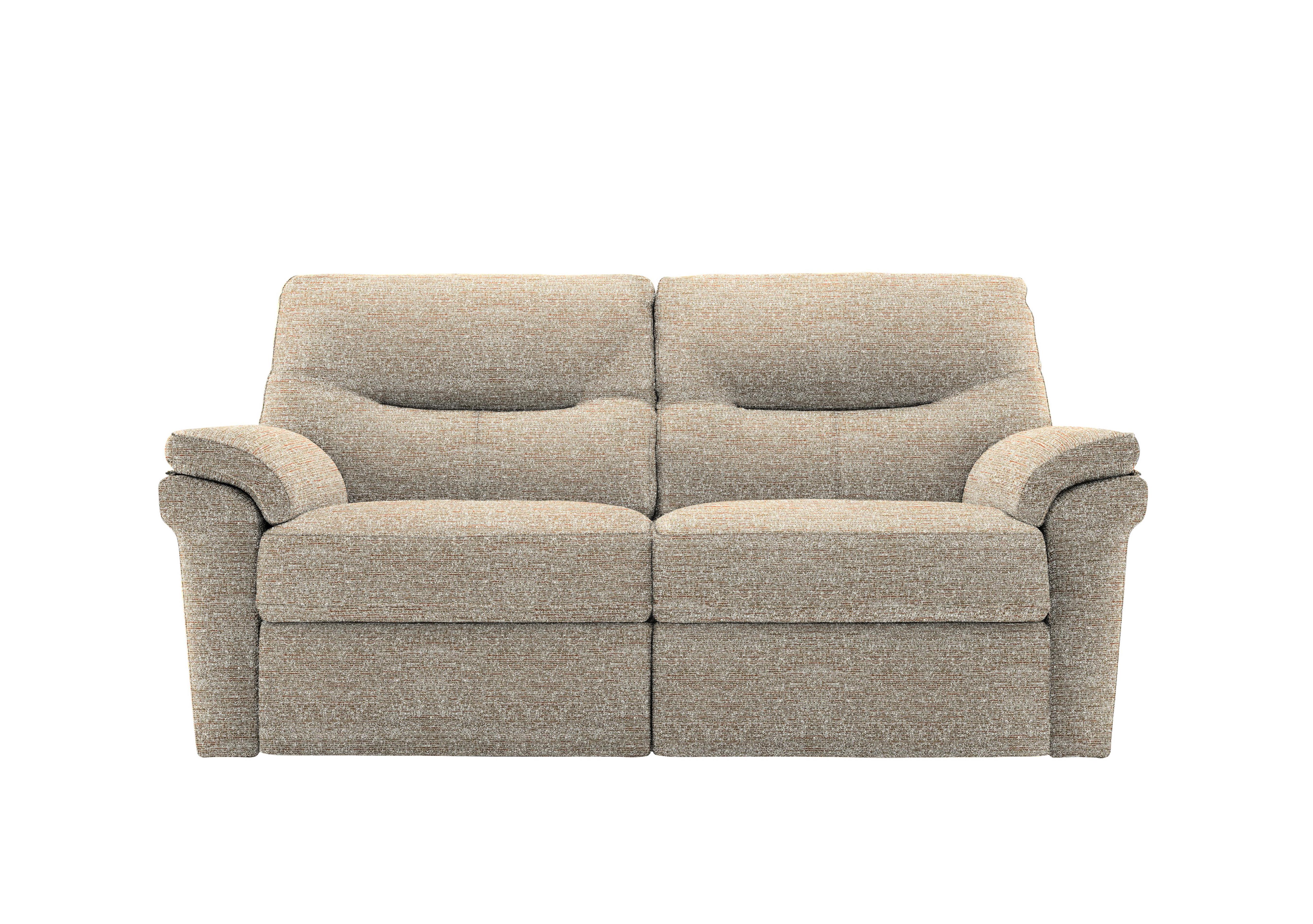Seattle 2.5 Seater Fabric Sofa in C030 Kampala Beige on Furniture Village