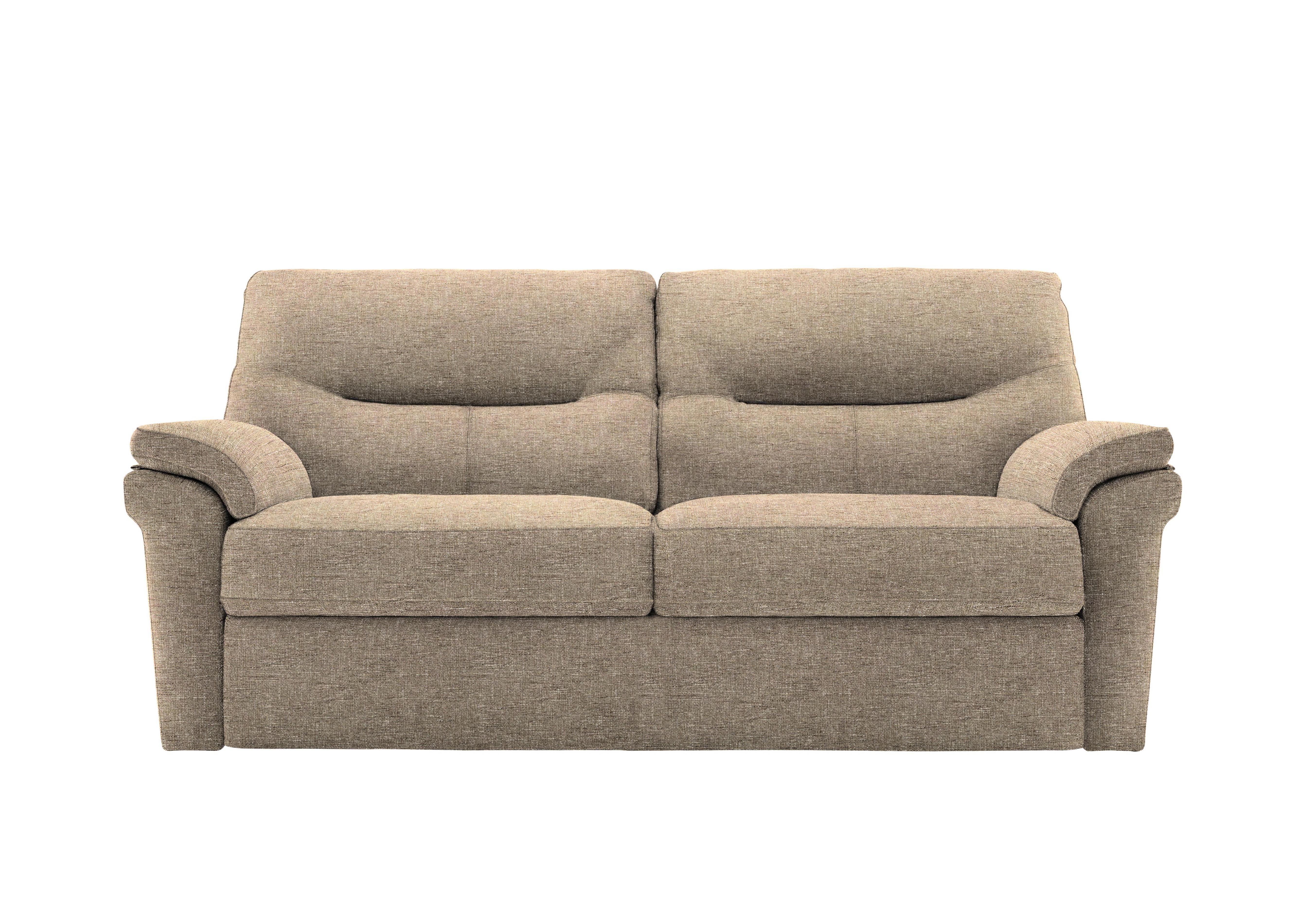 Seattle 3 Seater Fabric Sofa in A022 Dapple Sparrow on Furniture Village