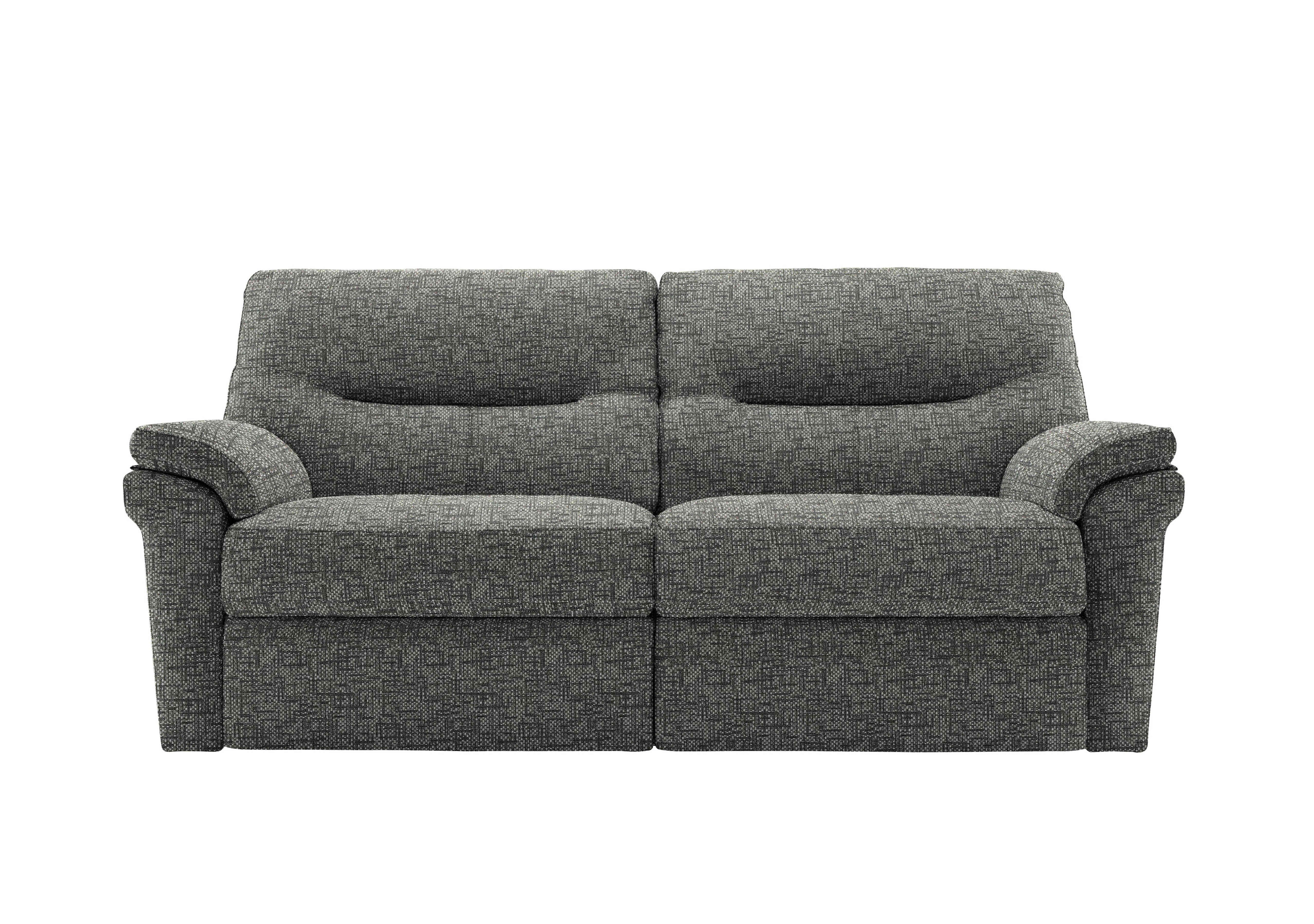 Seattle 3 Seater Fabric Sofa in B031 Remco Slate on Furniture Village