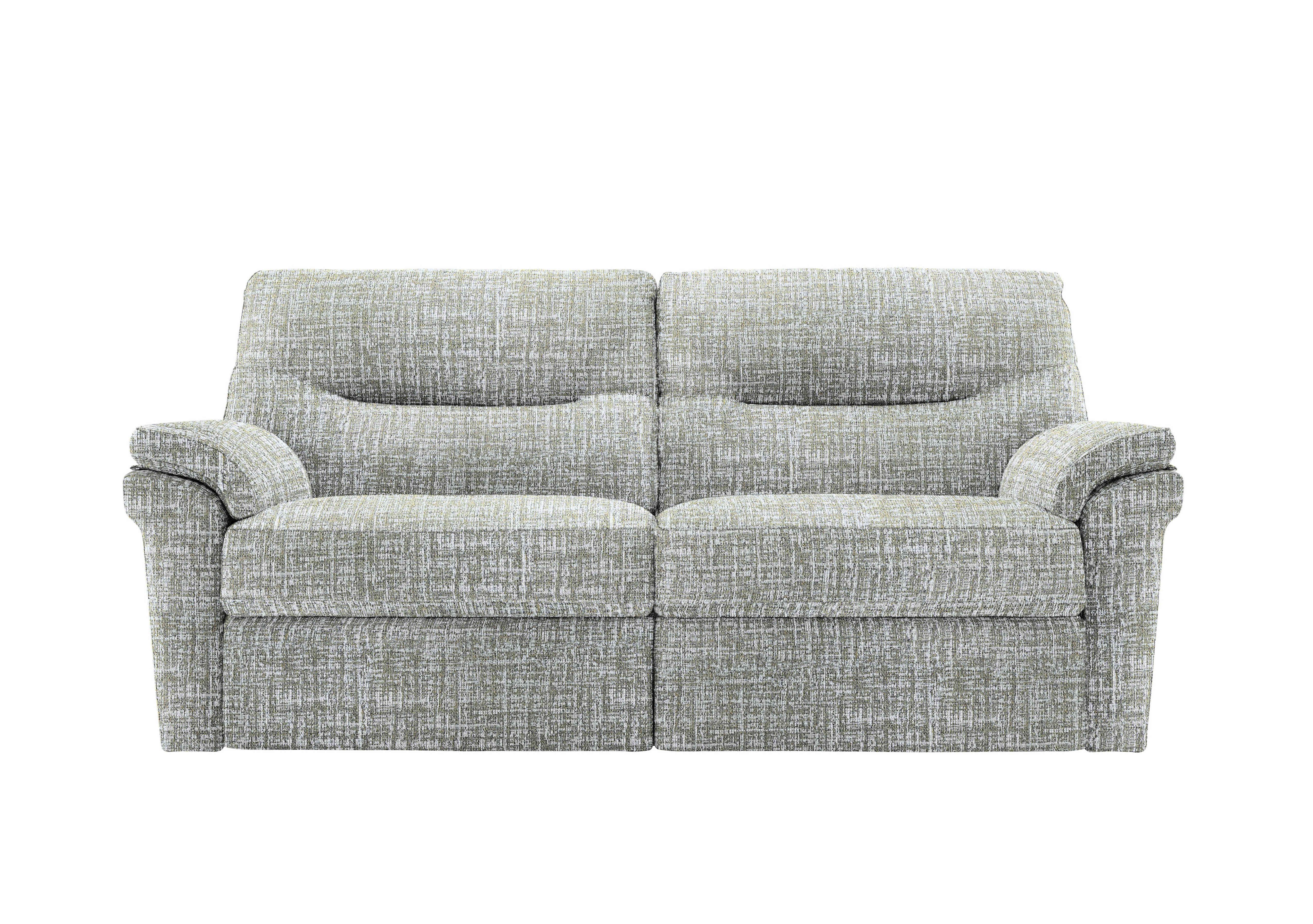 Seattle 3 Seater Fabric Sofa in B102 Shore Oatmeal on Furniture Village