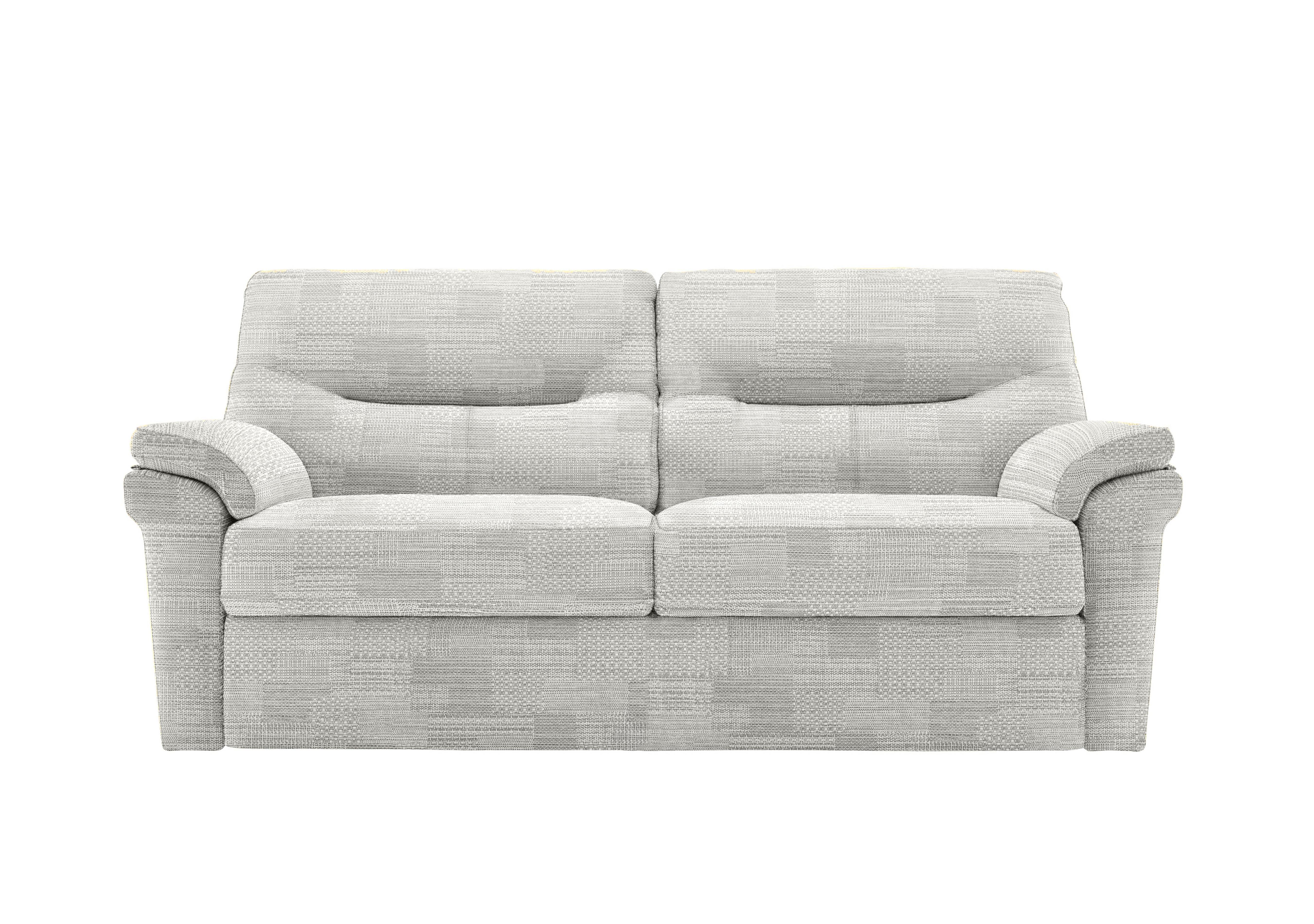 Seattle 3 Seater Fabric Sofa in B342 Lydia Blush on Furniture Village