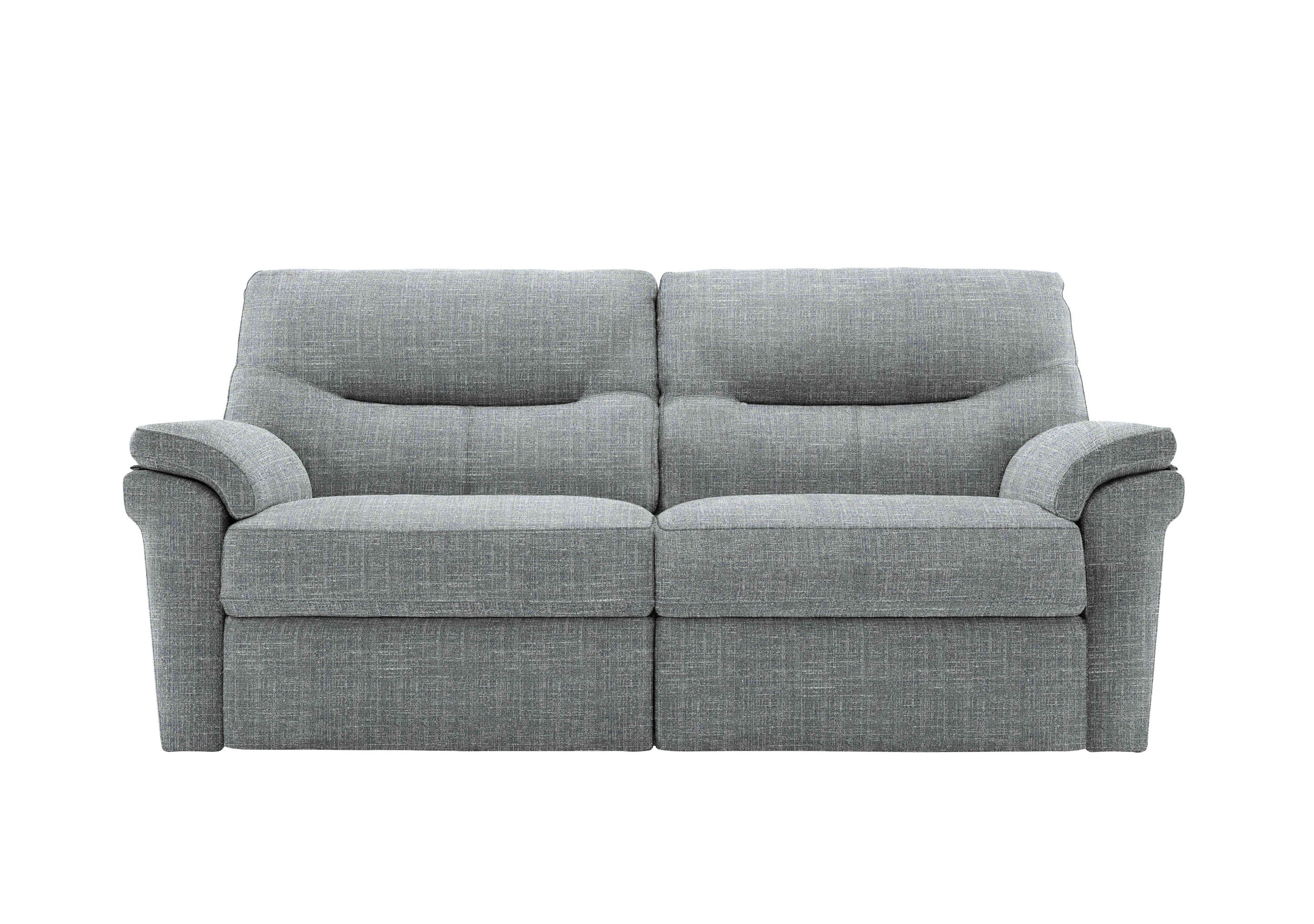Seattle 3 Seater Fabric Sofa in B932 Beach Duck Egg on Furniture Village