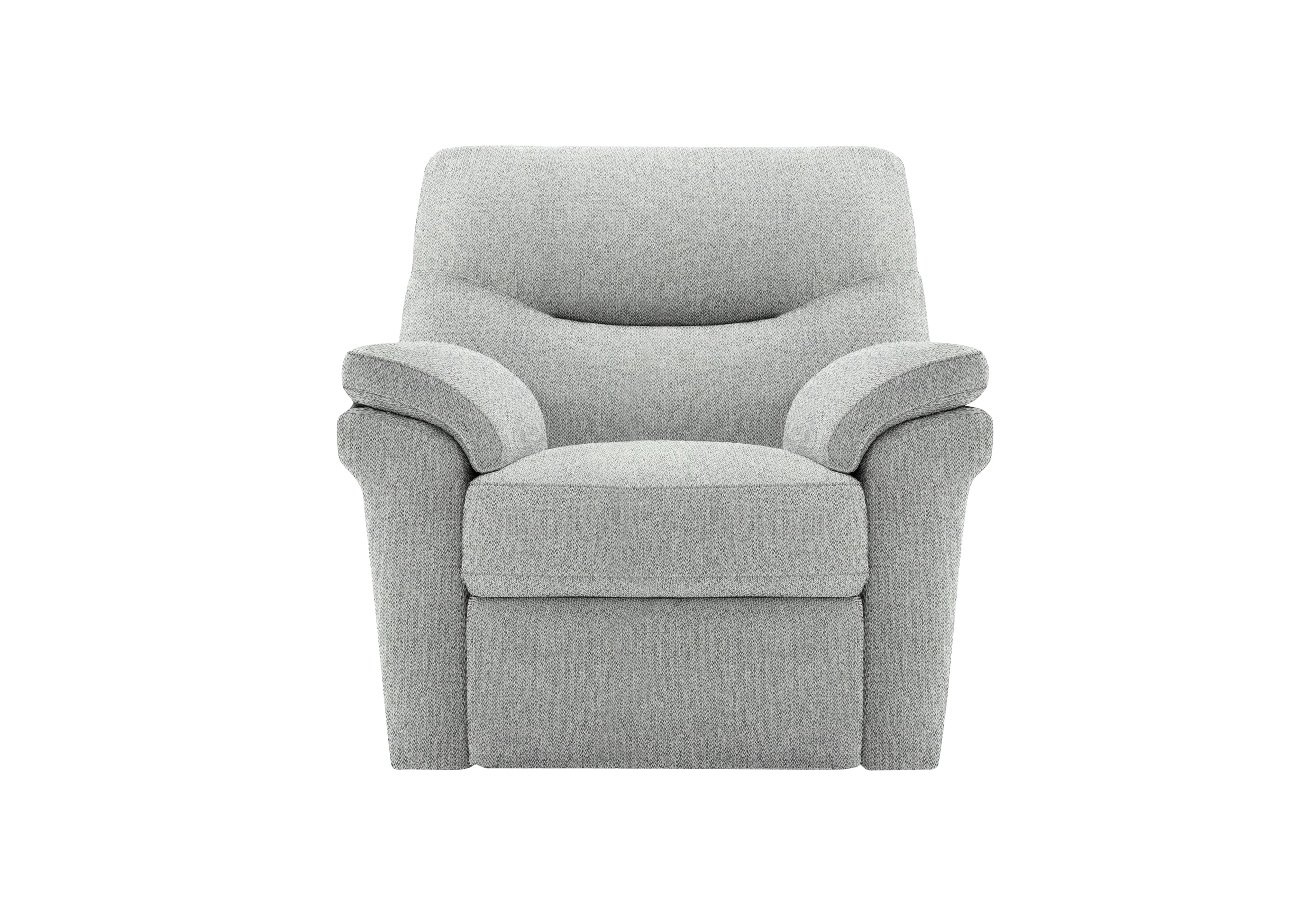 Seattle Fabric Armchair in A011 Swift Cygnet on Furniture Village