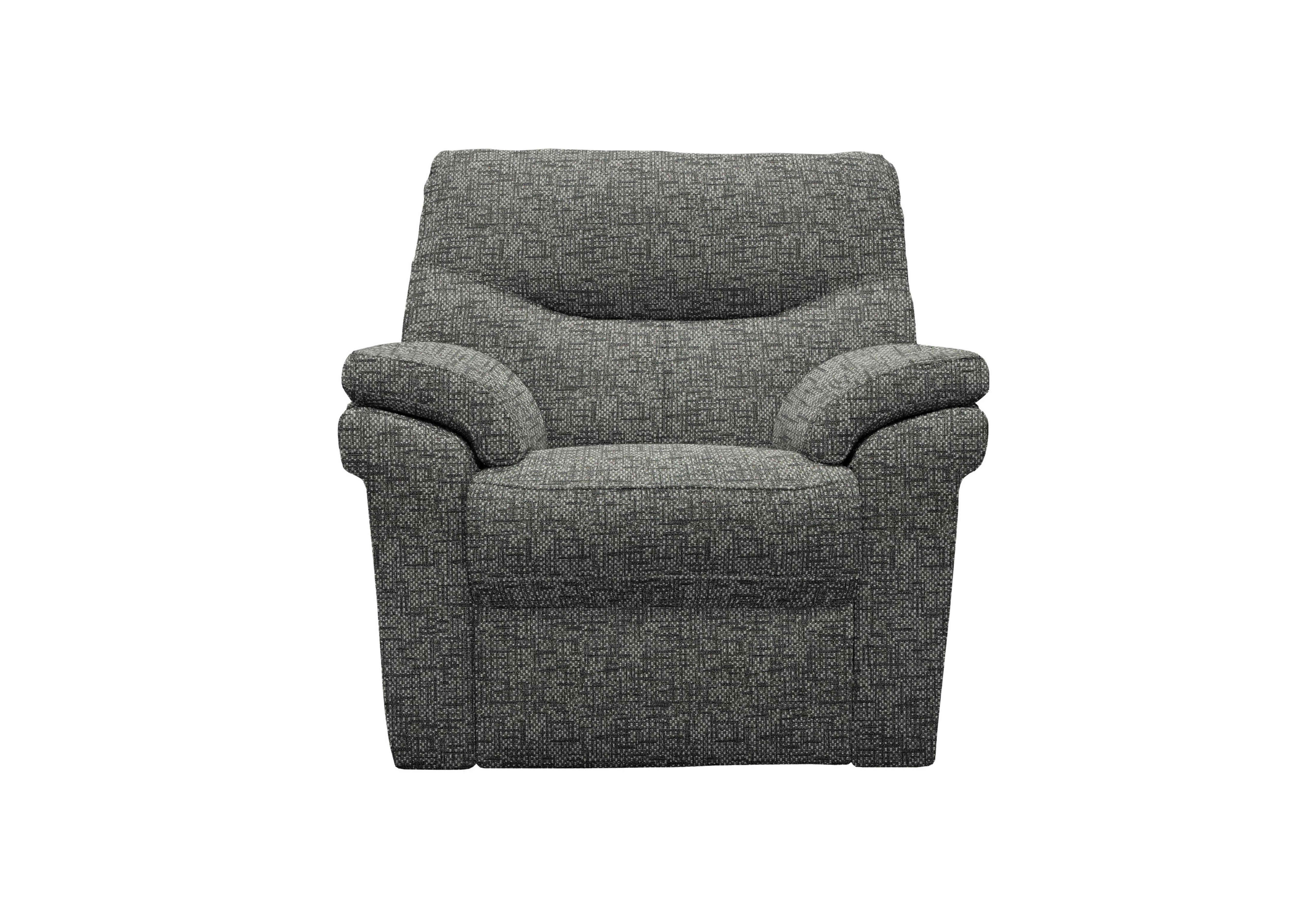 Seattle Fabric Armchair in B031 Remco Slate on Furniture Village