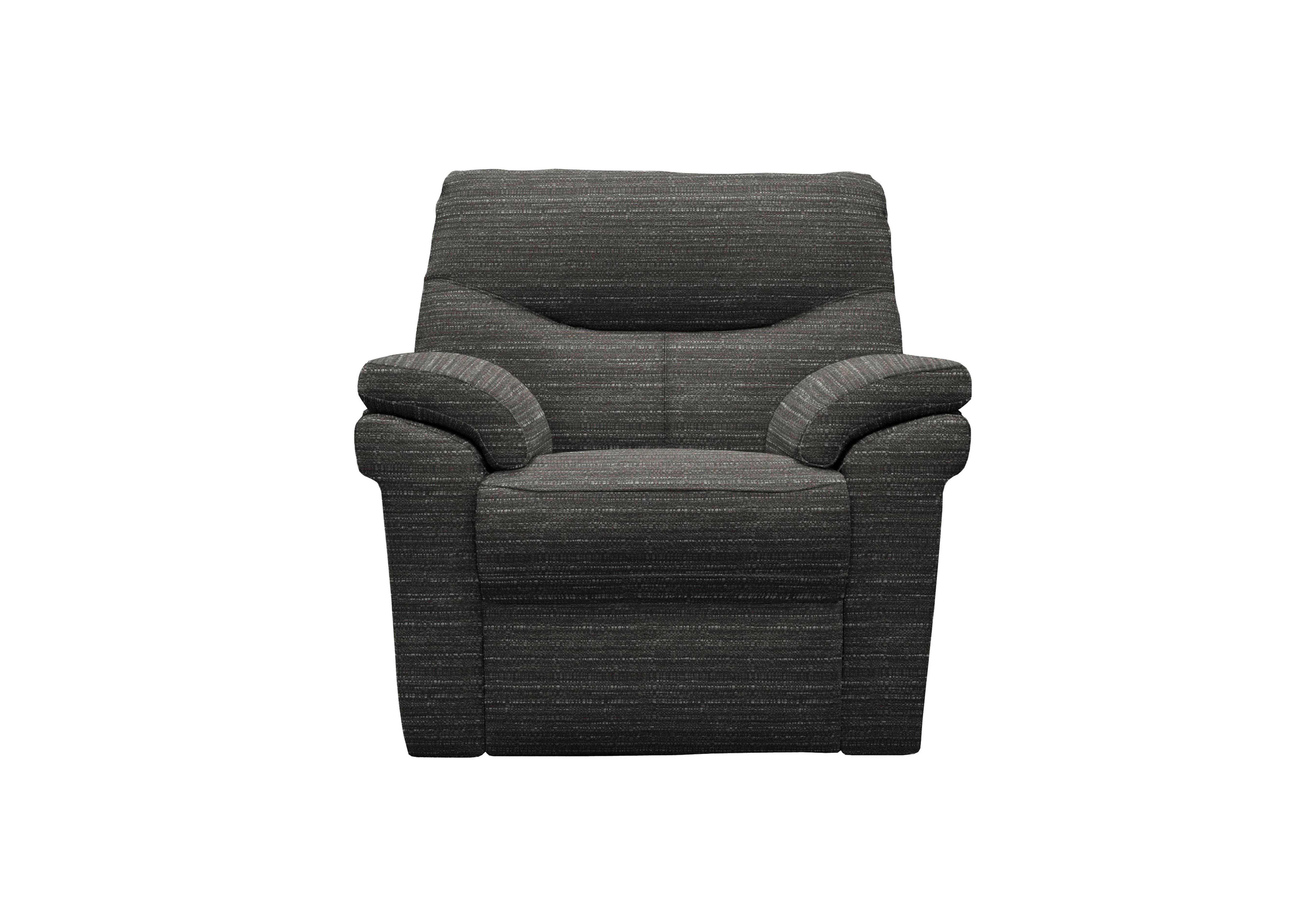 Seattle Fabric Armchair in B901 Victoria Slate on Furniture Village