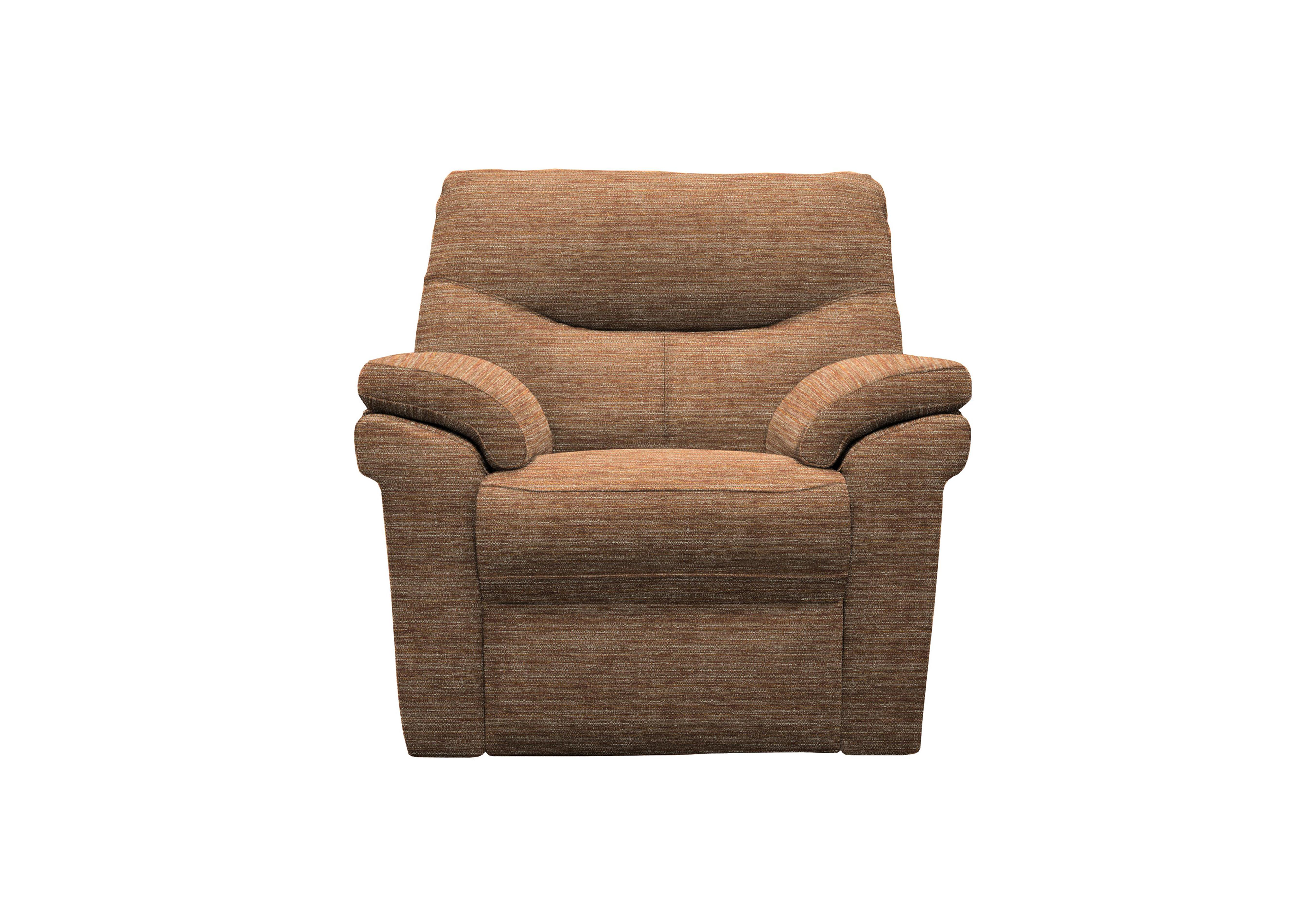 Seattle Fabric Armchair in B908 Victoria Ginger on Furniture Village