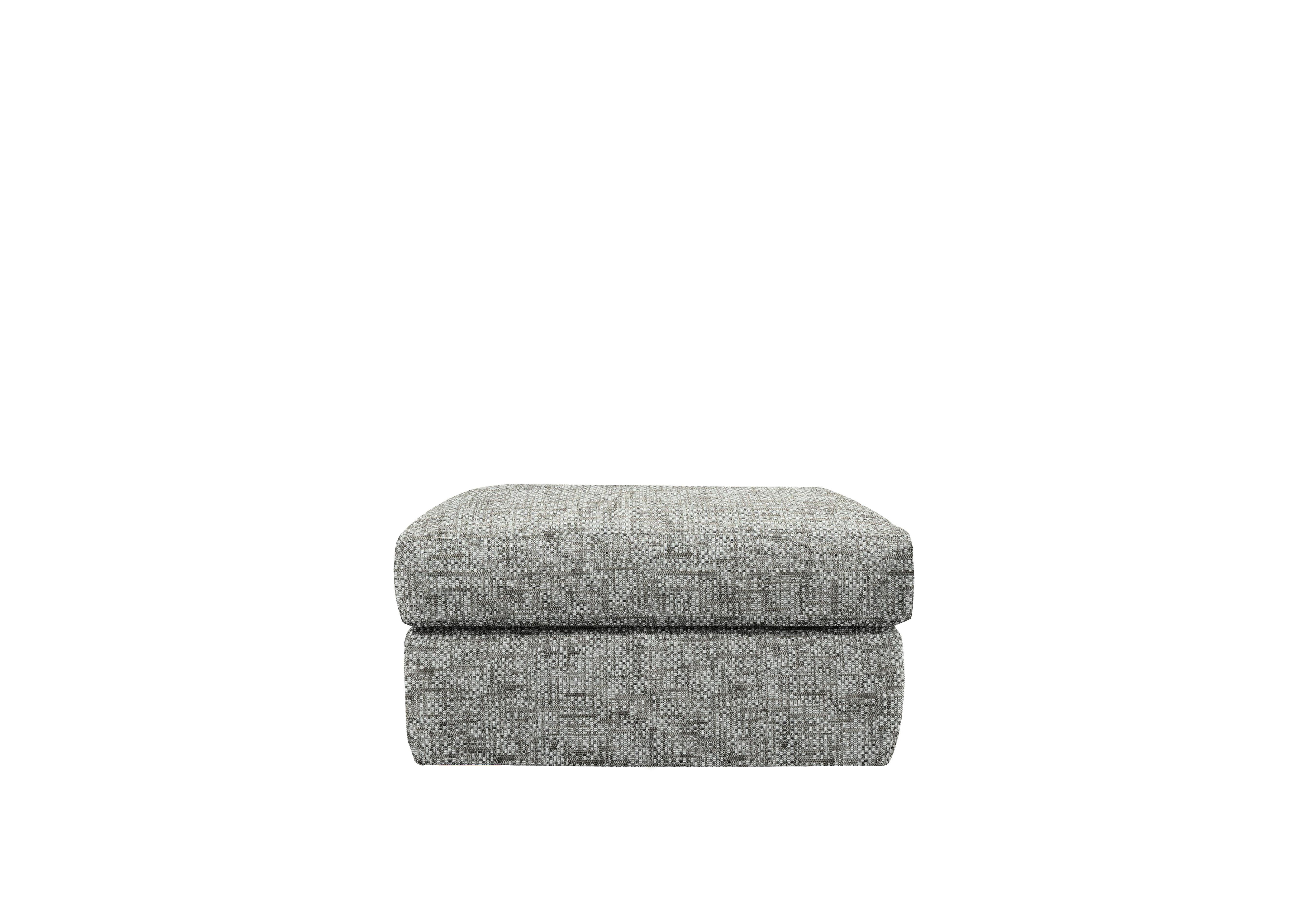 Seattle Fabric Footstool in B032 Remco Duck Egg on Furniture Village