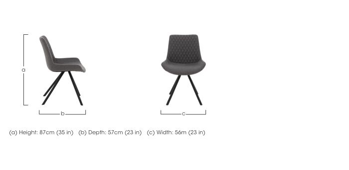 Rocket Pair of Dining Chairs in  on Furniture Village