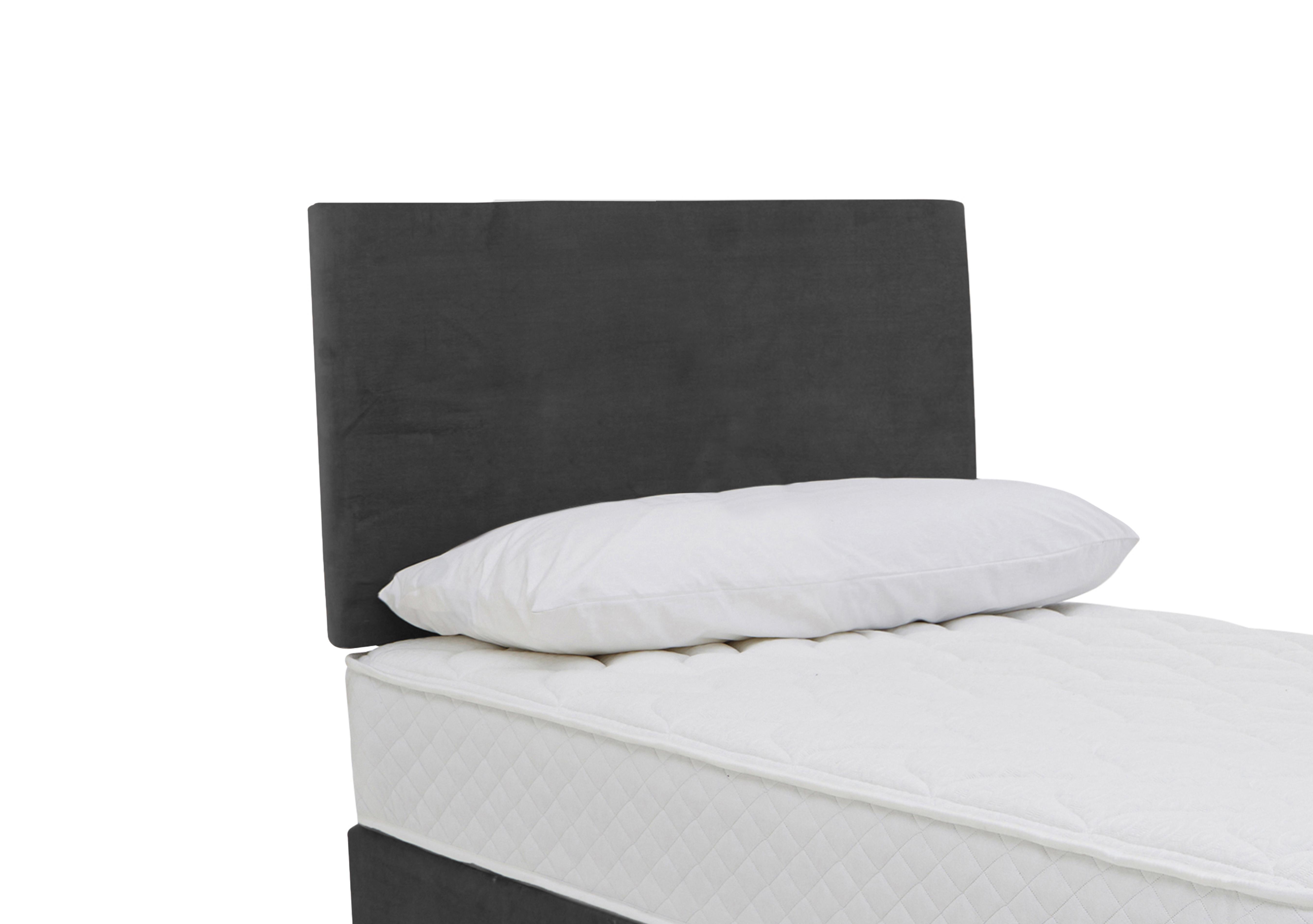 Carbon Strutted Headboard in Luxury Charcoal on Furniture Village