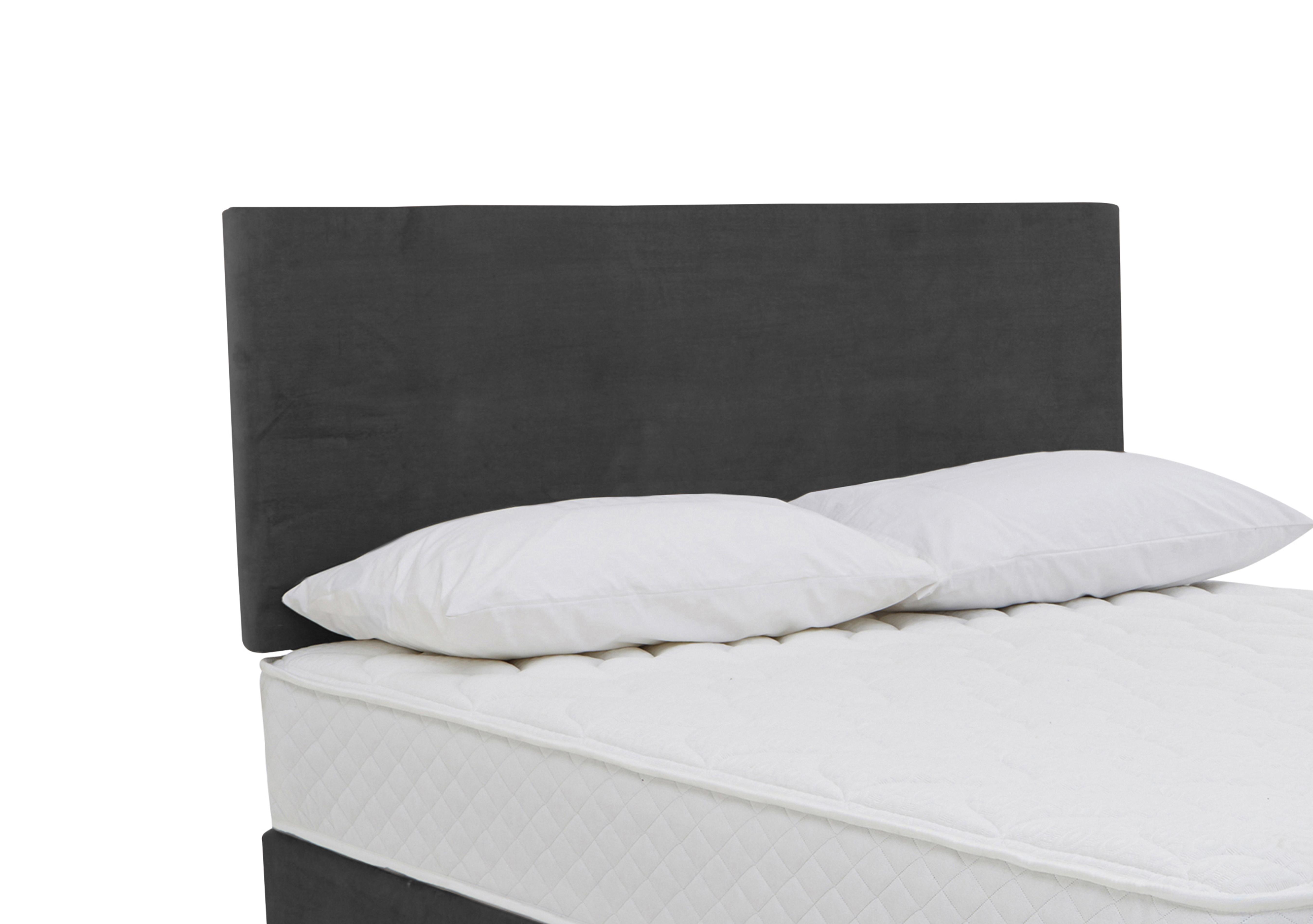 Carbon Strutted Headboard in Luxury Charcoal on Furniture Village