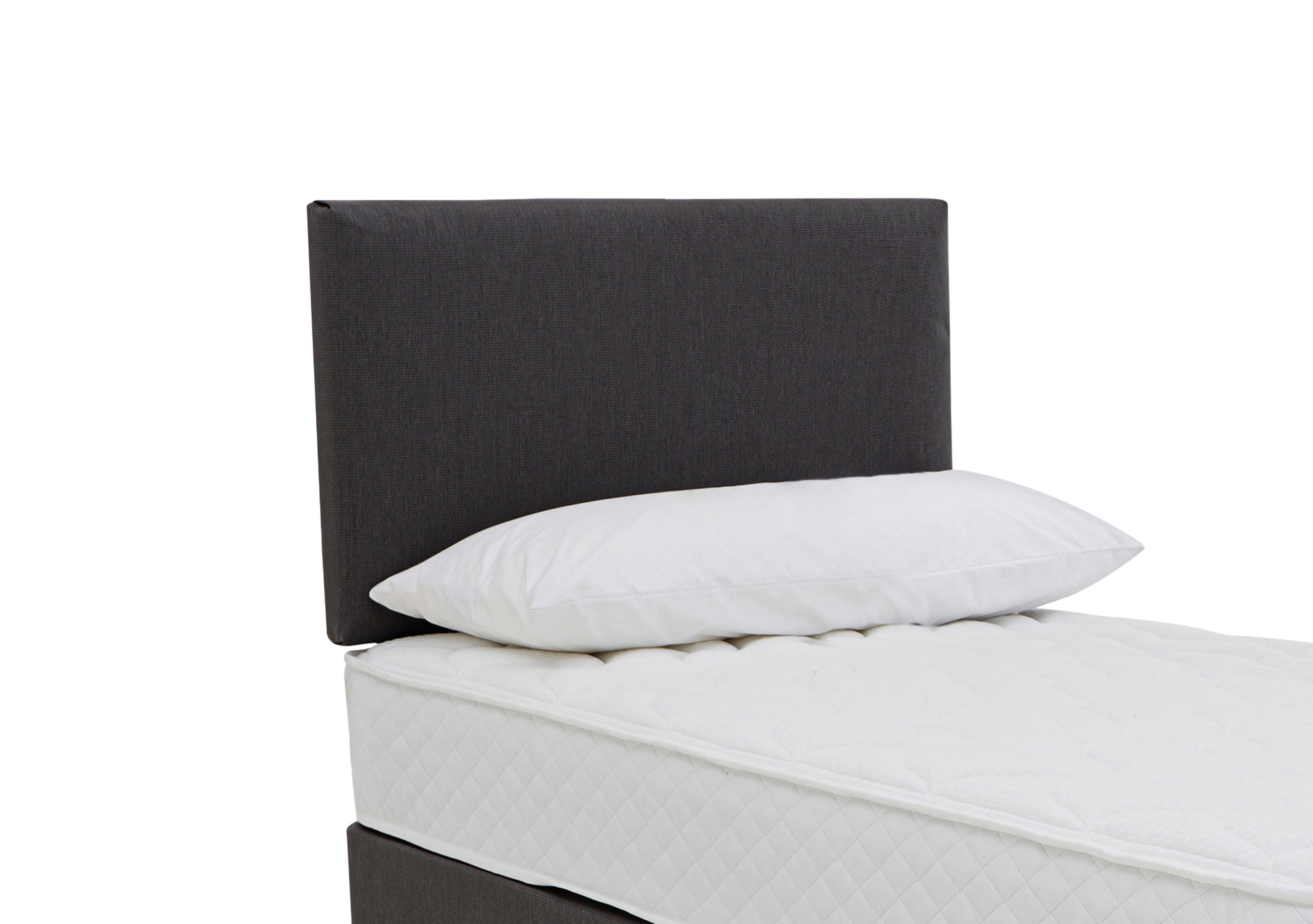 Carbon Strutted Headboard in Luxury Ebony on Furniture Village