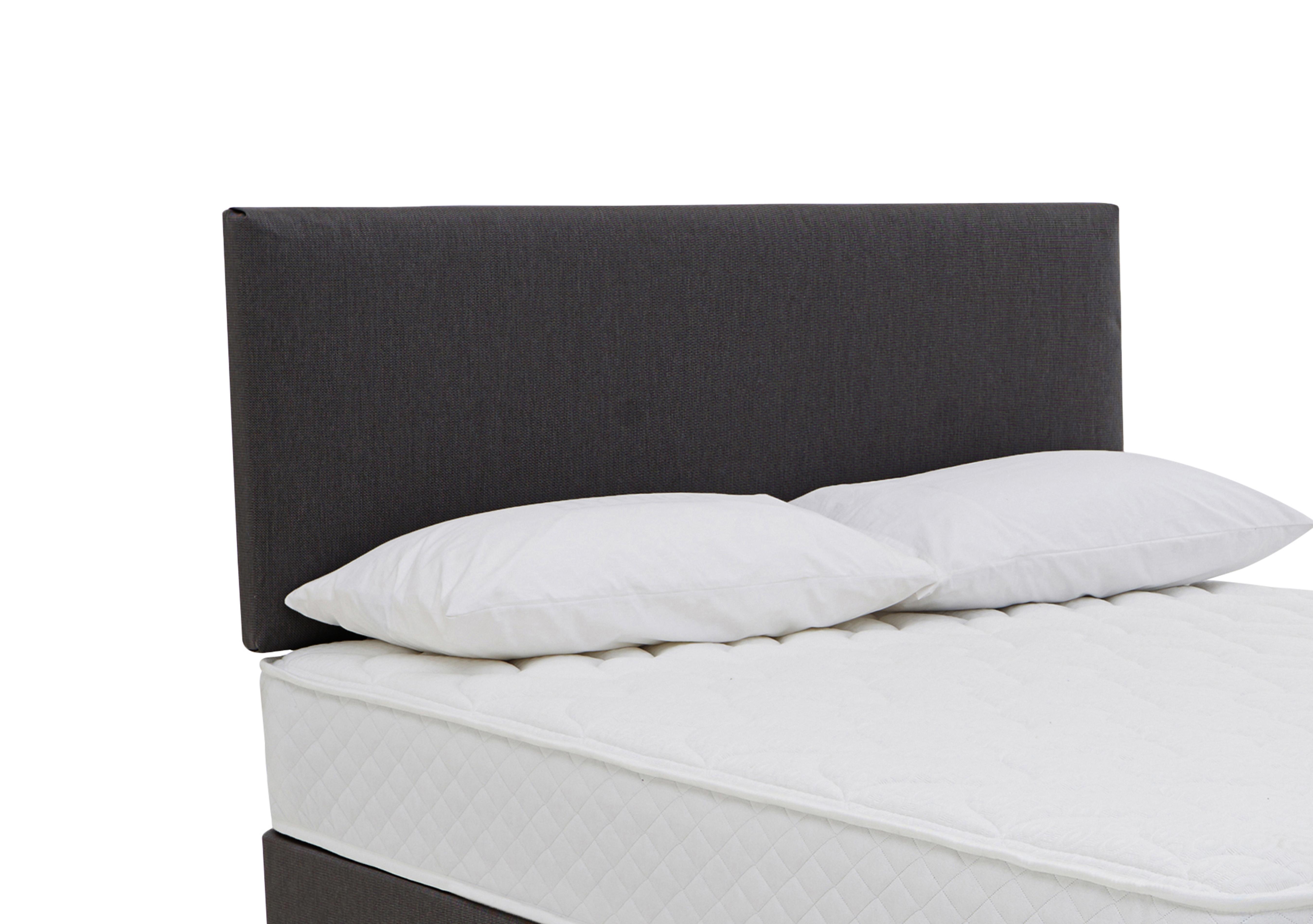 Carbon Strutted Headboard in Luxury Ebony on Furniture Village