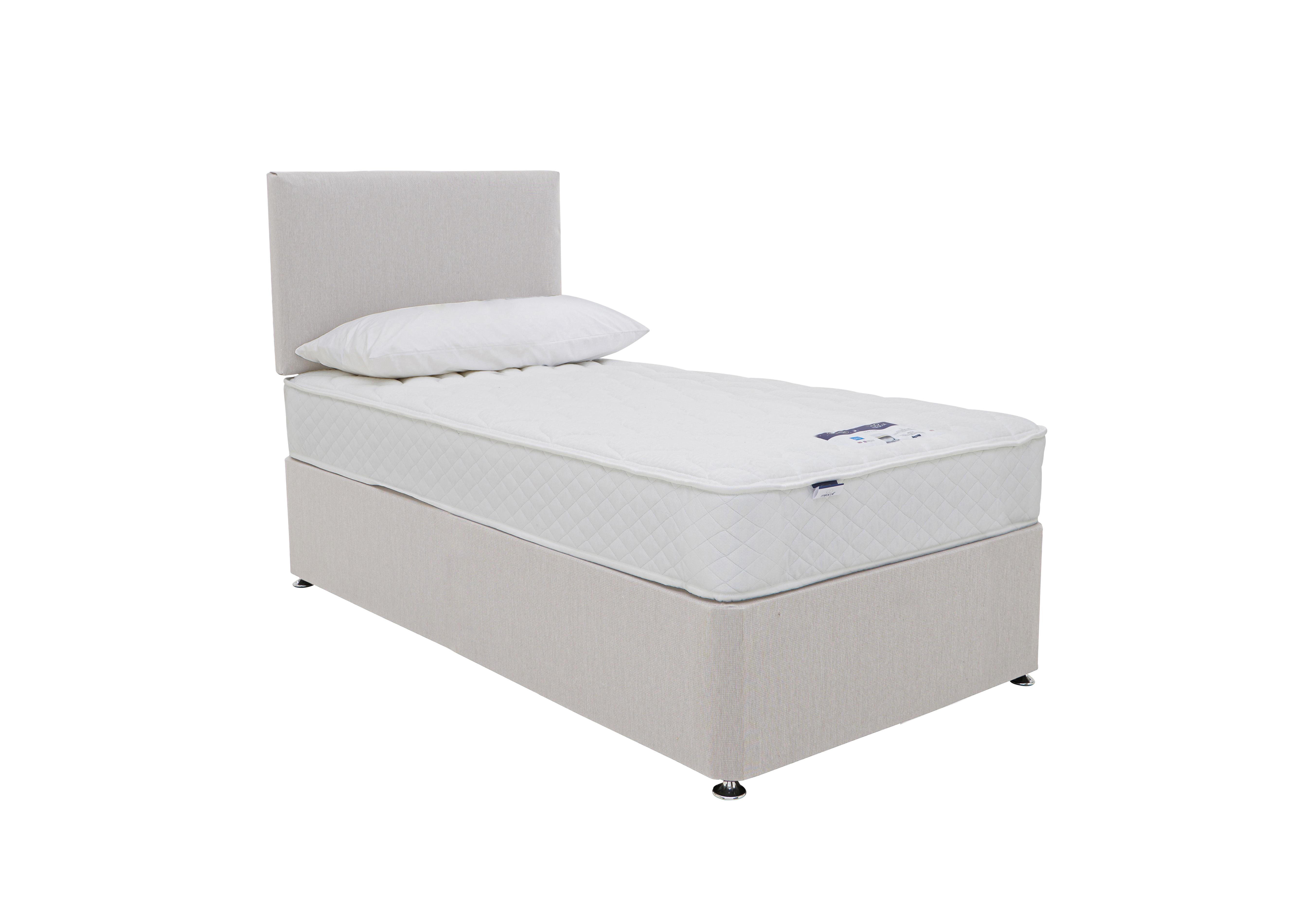 Eco Firm Divan Set in Luxury Dove on Furniture Village