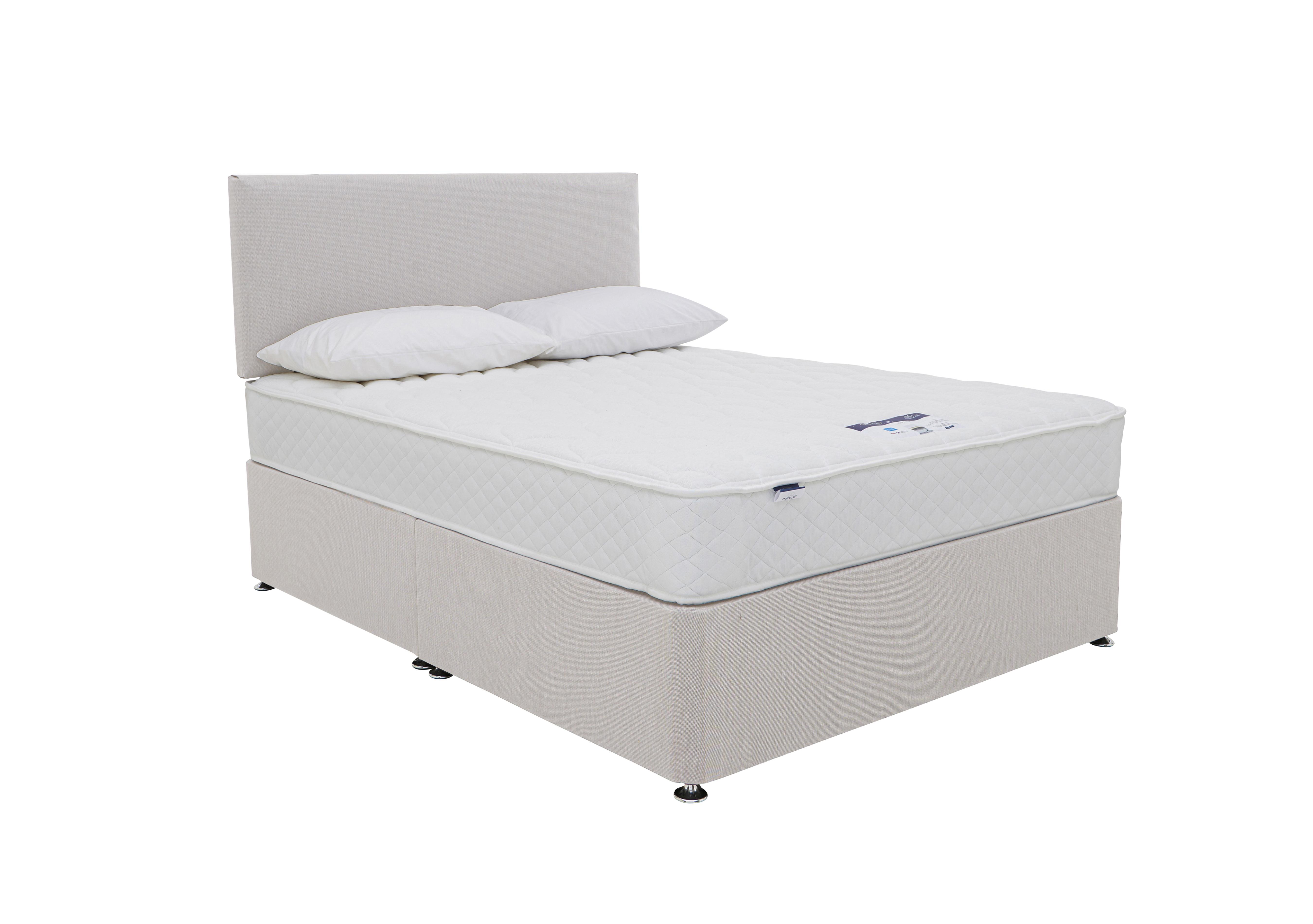 Eco Firm Divan Set in Luxury Dove on Furniture Village