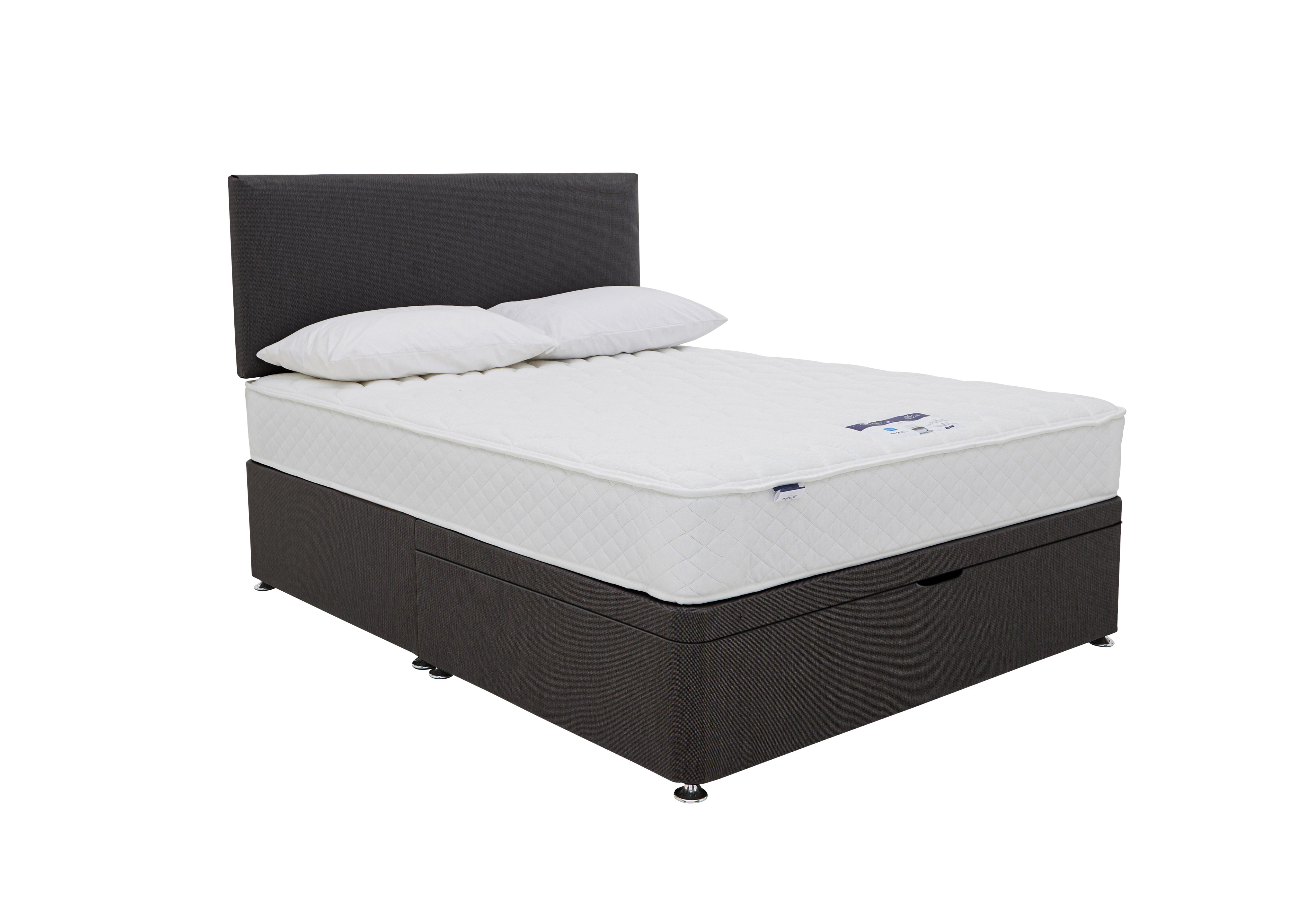Eco Firm Half Ottoman Divan Set in Luxury Ebony on Furniture Village