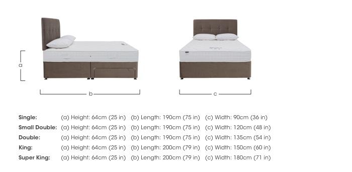 Eco Pocket Divan Set in  on Furniture Village