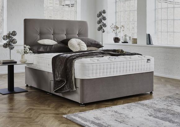 Double bed and mattress cheap best sale