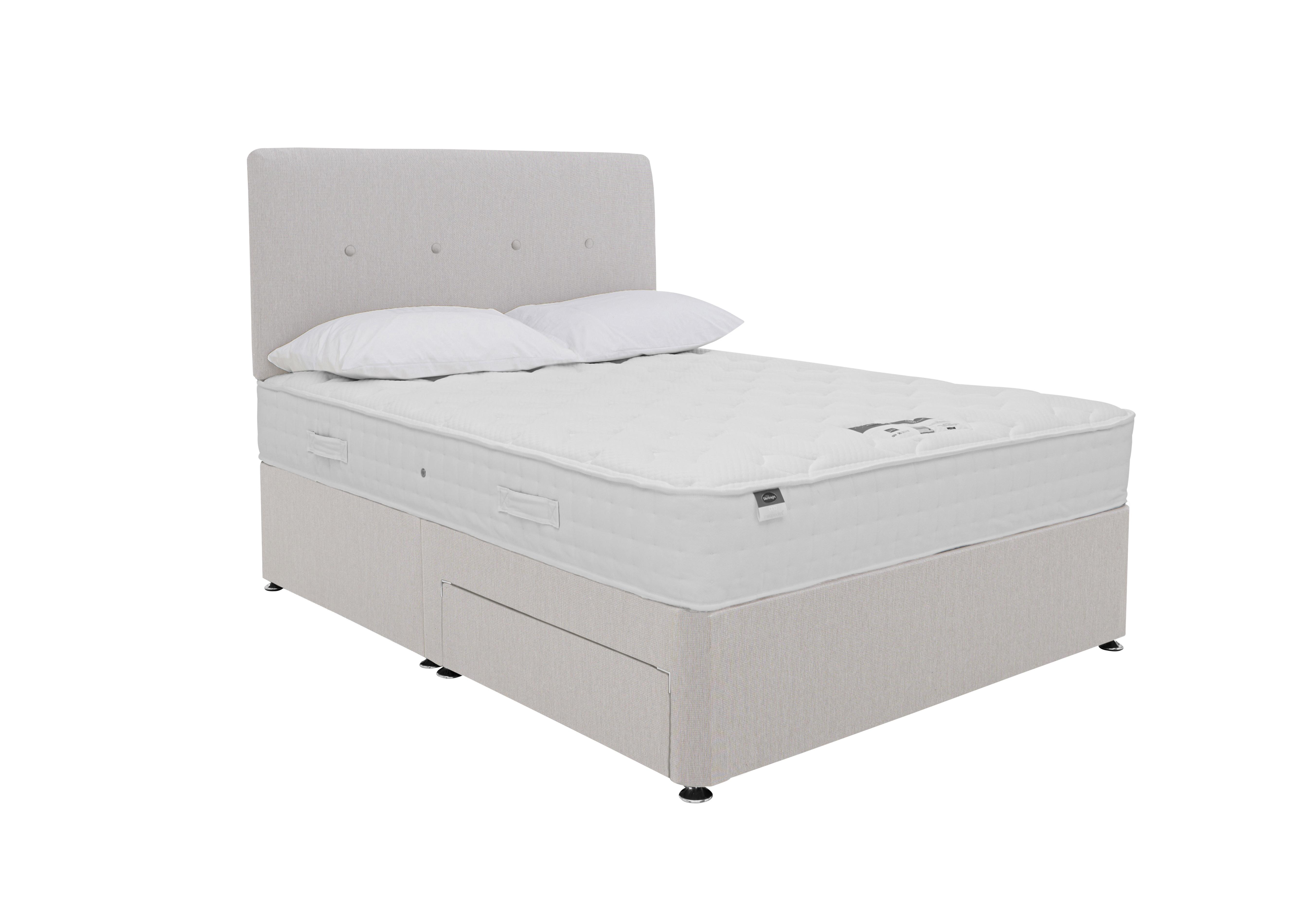 Eco Pocket Divan Set in Luxury Dove on Furniture Village