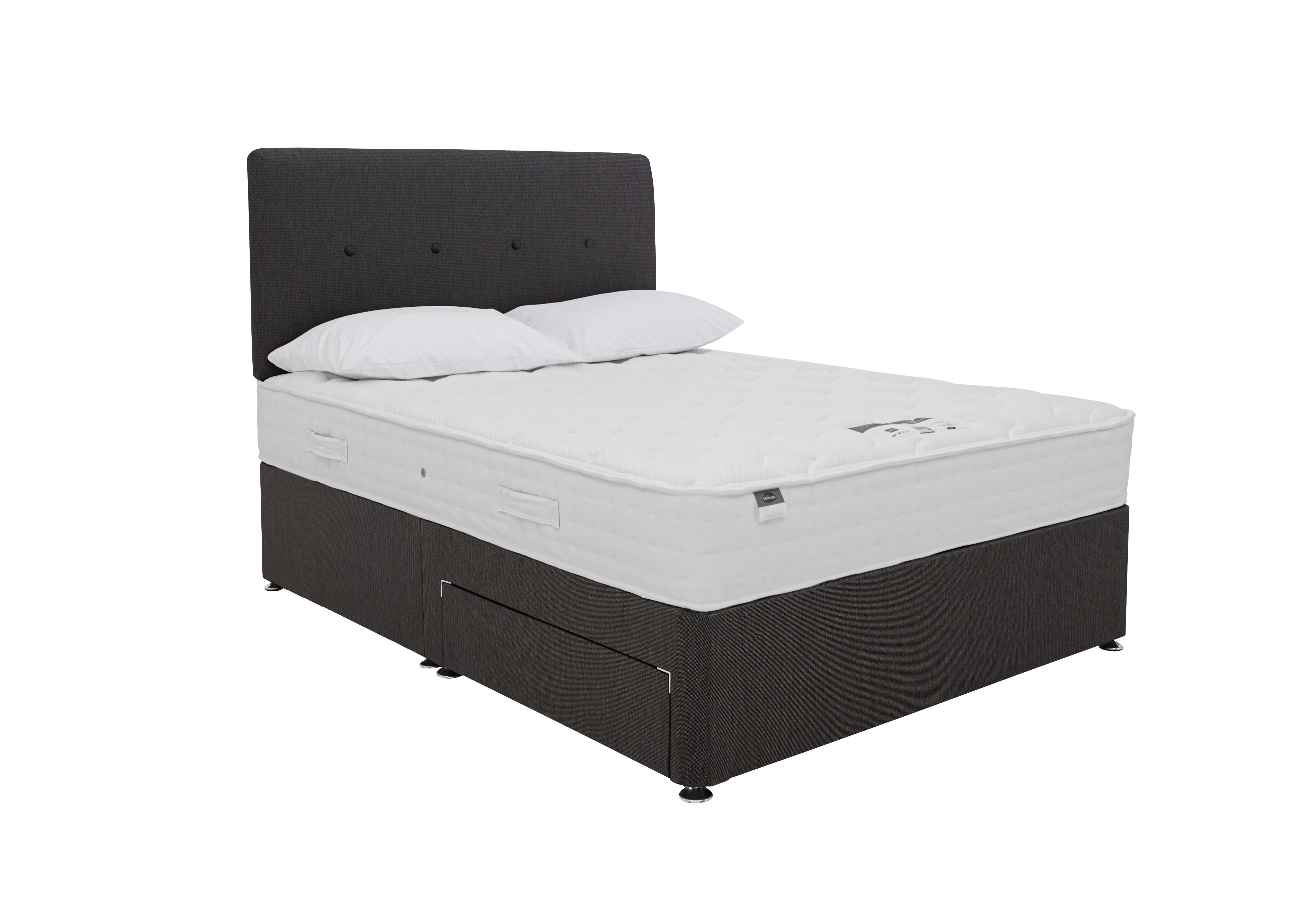 Eco Pocket Divan Set in Luxury Ebony on Furniture Village