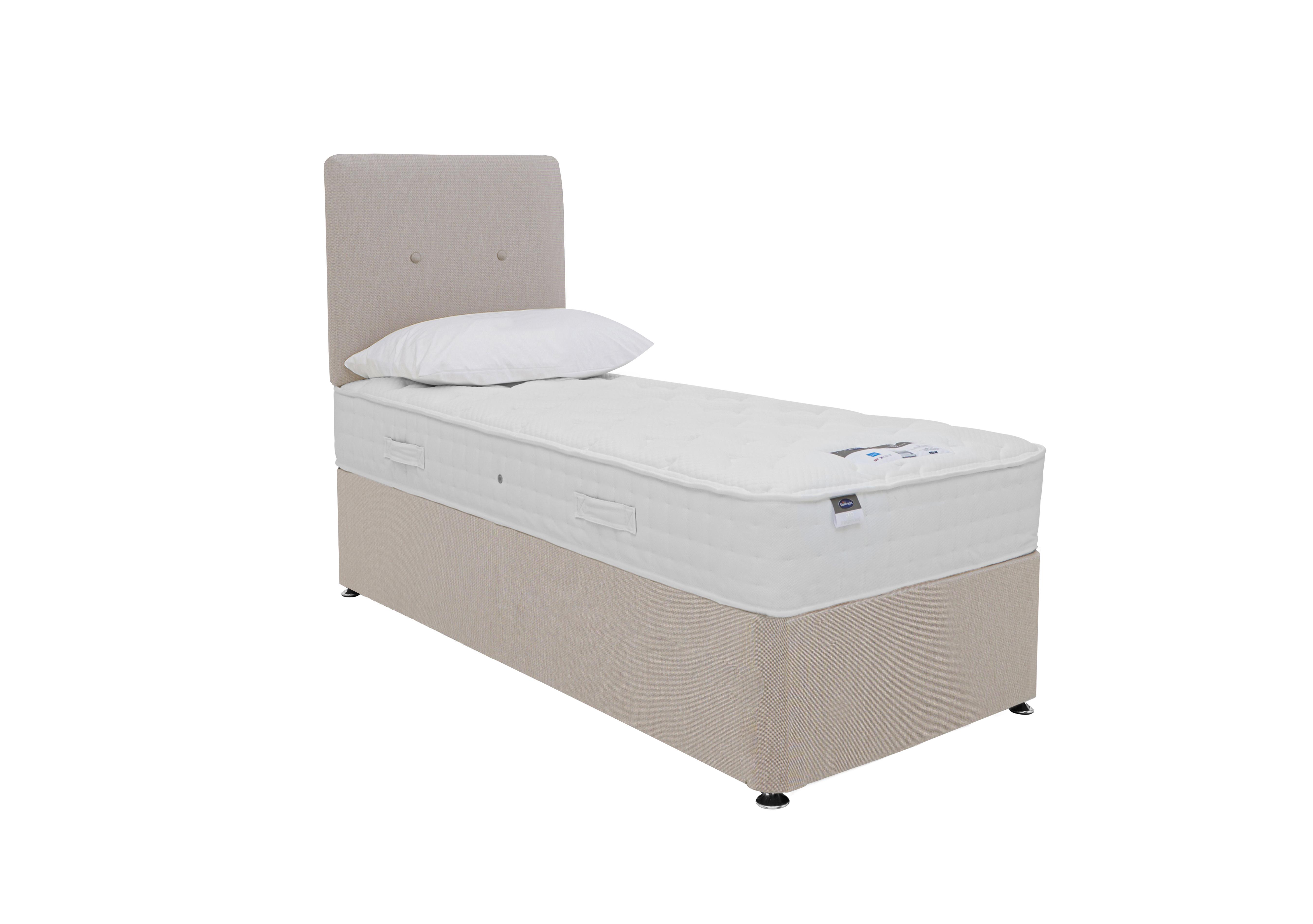 Eco Pocket Divan Set in Luxury Sandstone on Furniture Village