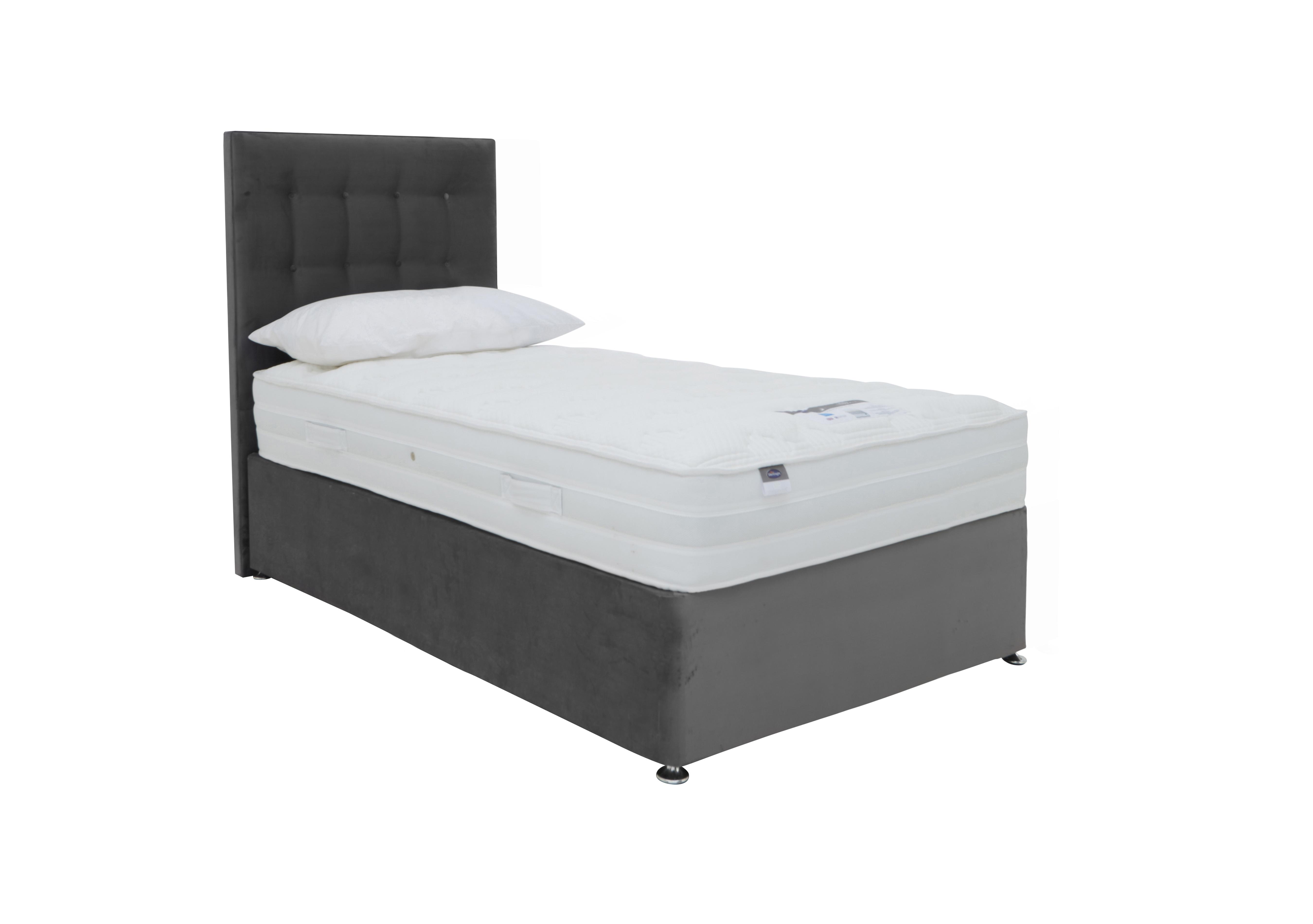 Eco Pocket Plus Divan Set in Luxury Charcoal on Furniture Village