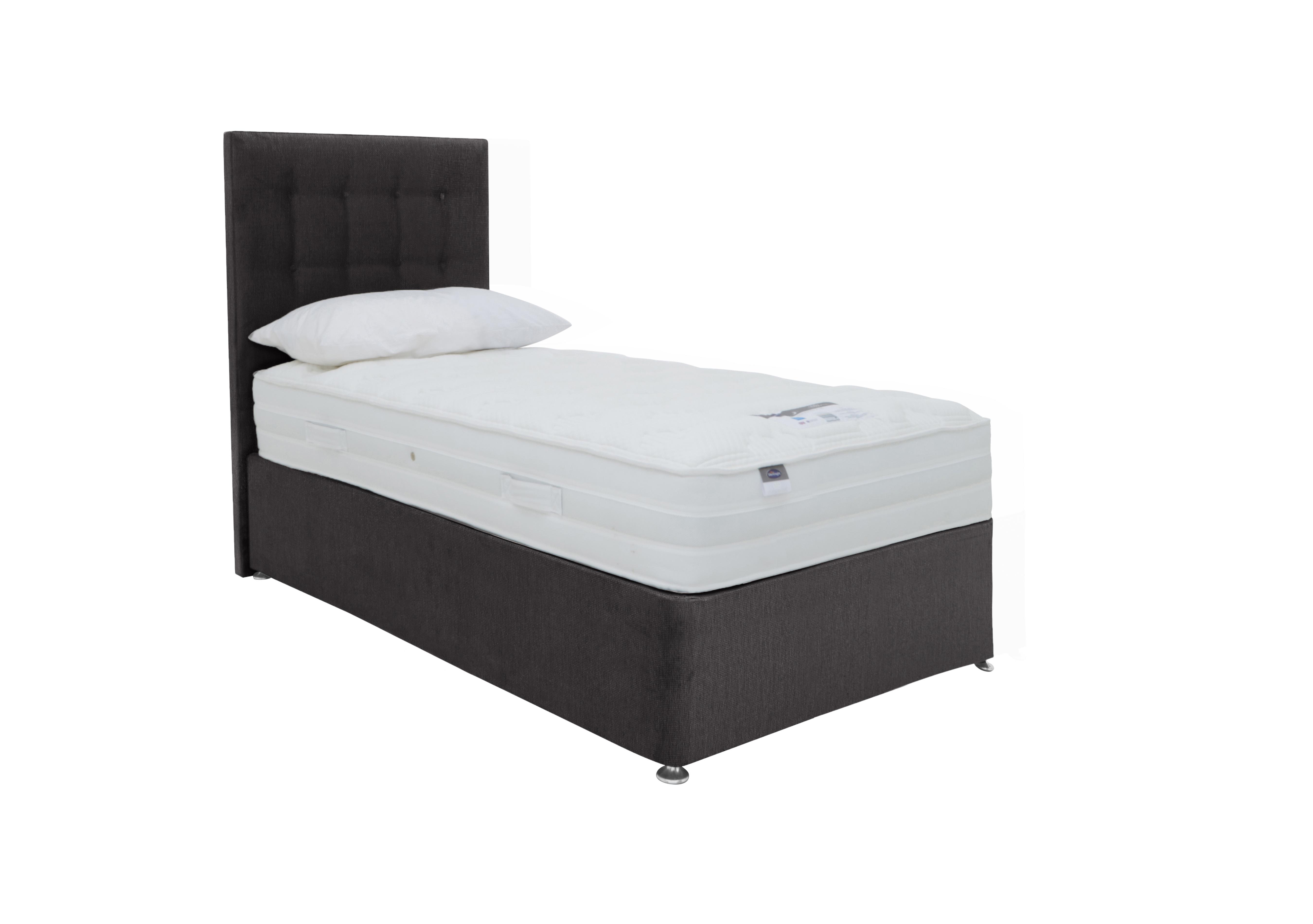 Eco Pocket Plus Divan Set in Luxury Ebony on Furniture Village