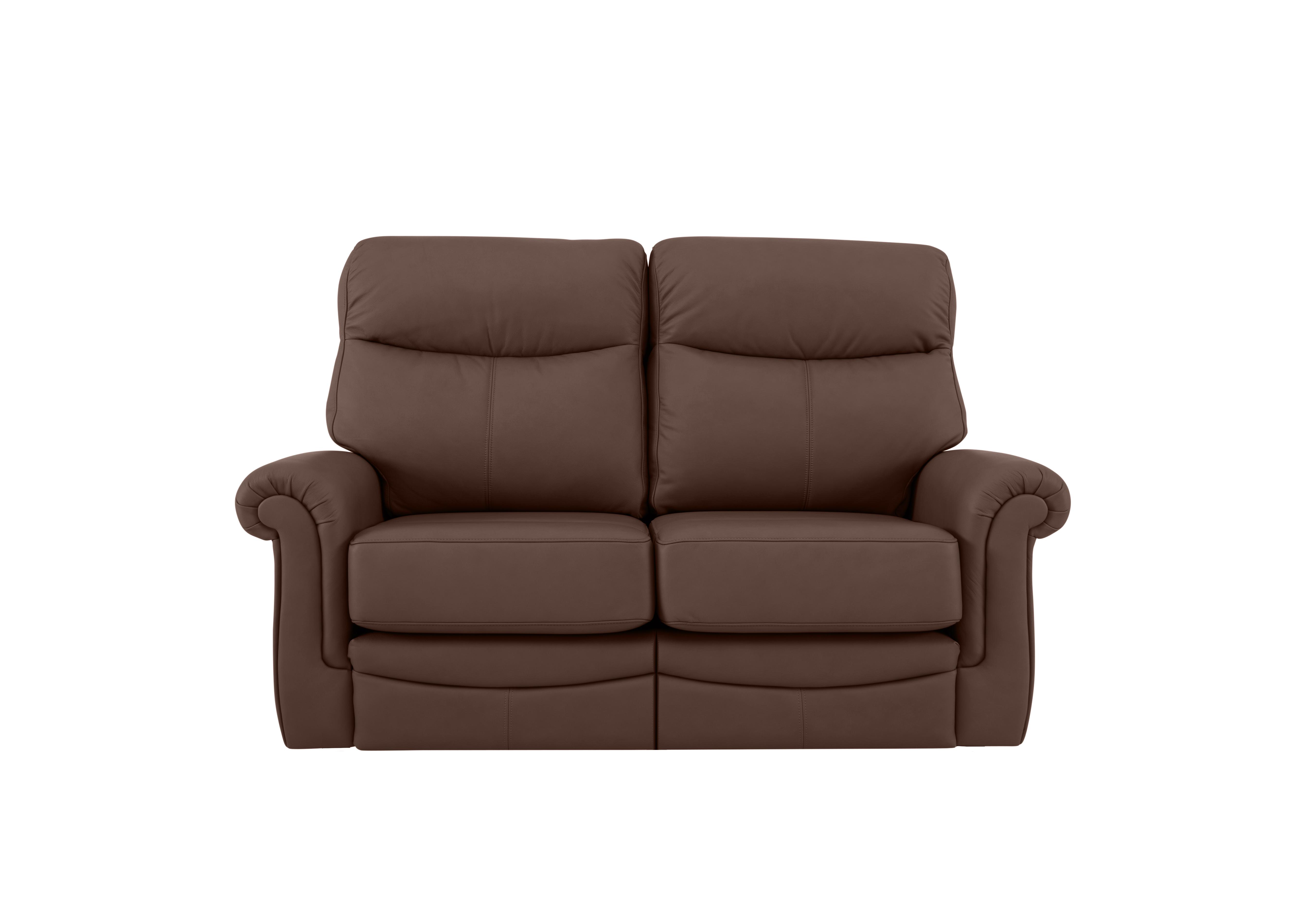 Avon 2 Seater Leather Sofa in P210 Capri Oak on Furniture Village
