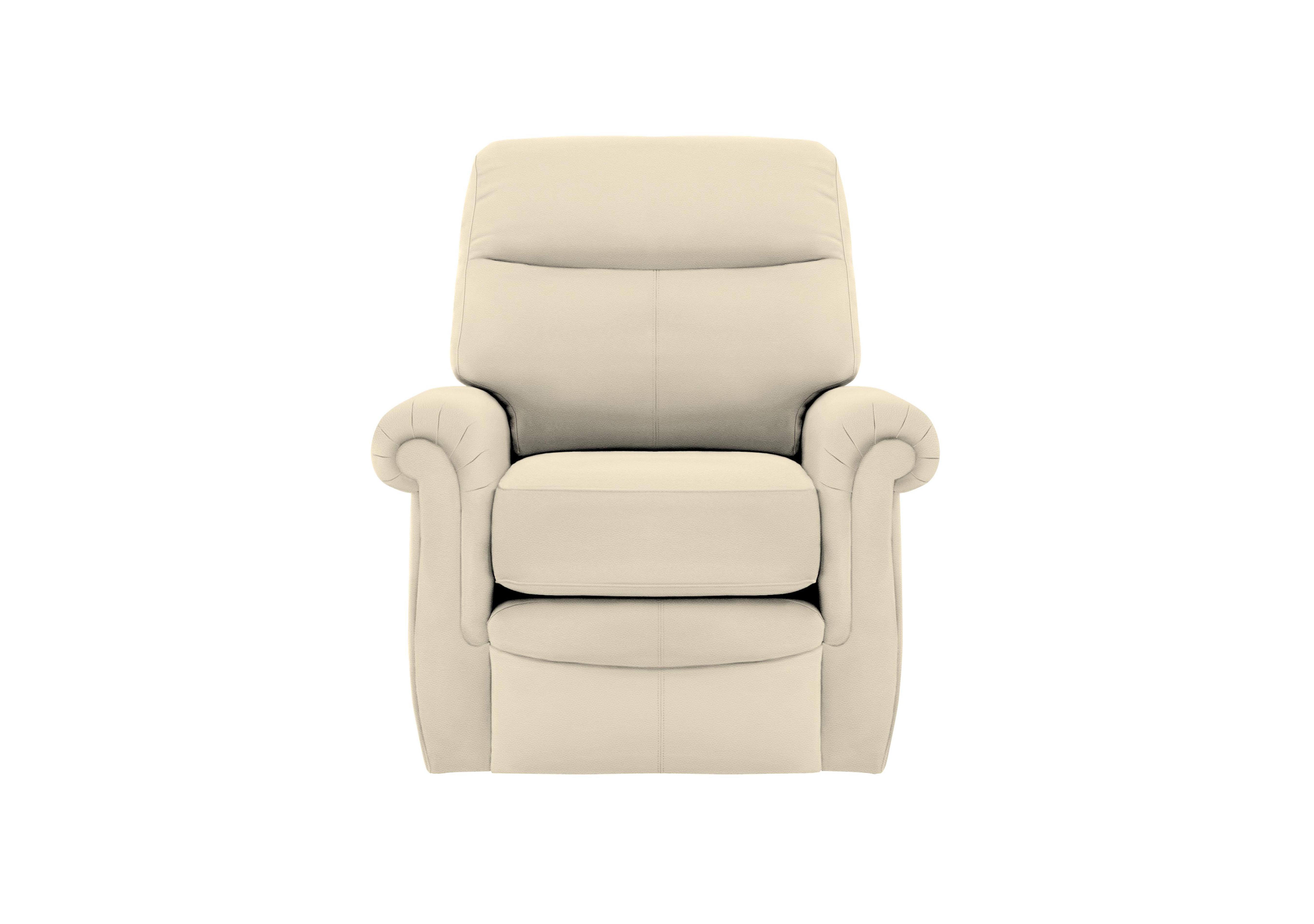 Avon Leather Recliner Armchair in L843 Cambridge Stone on Furniture Village
