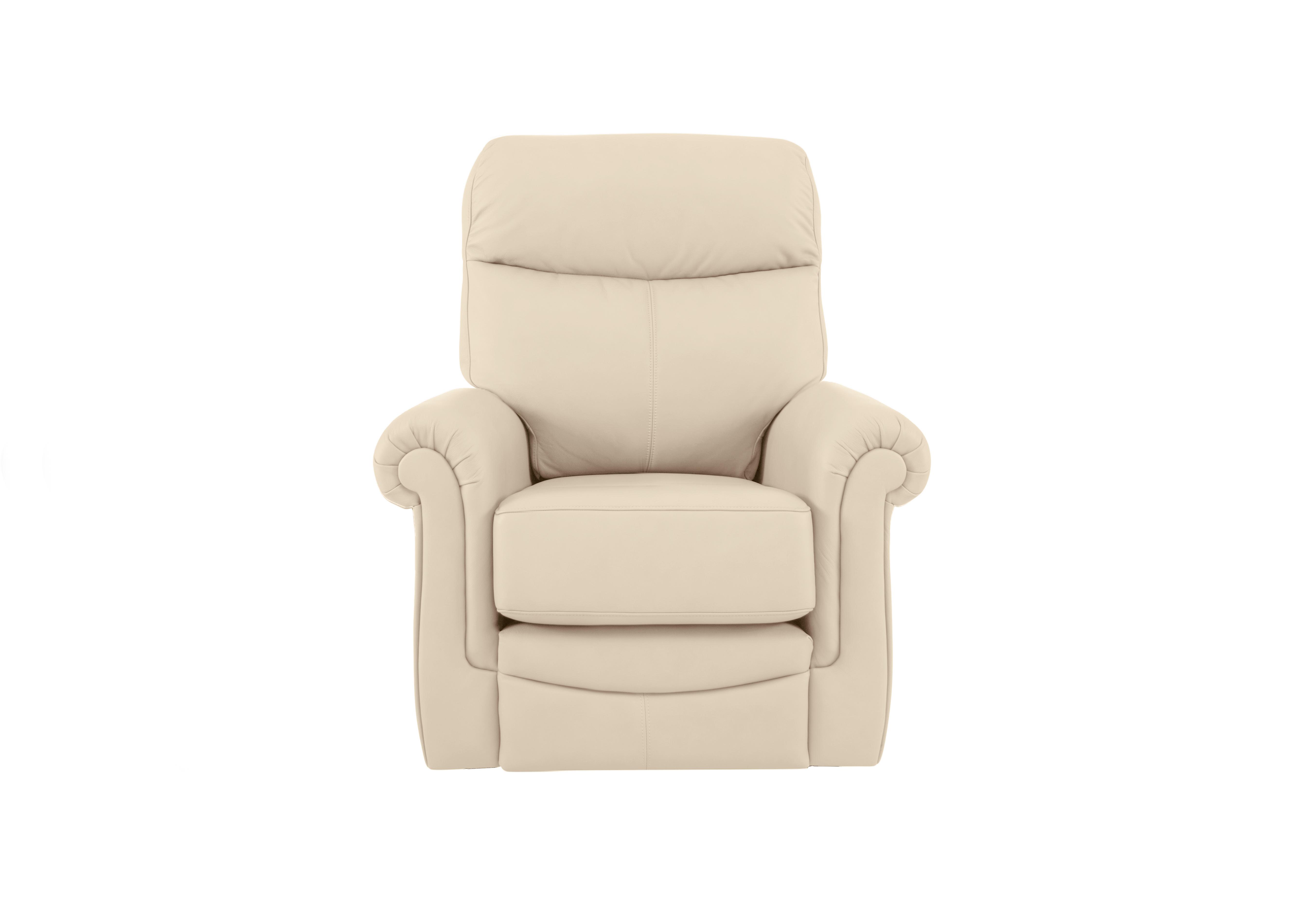 Avon Small Leather Armchair in L843 Cambridge Stone on Furniture Village