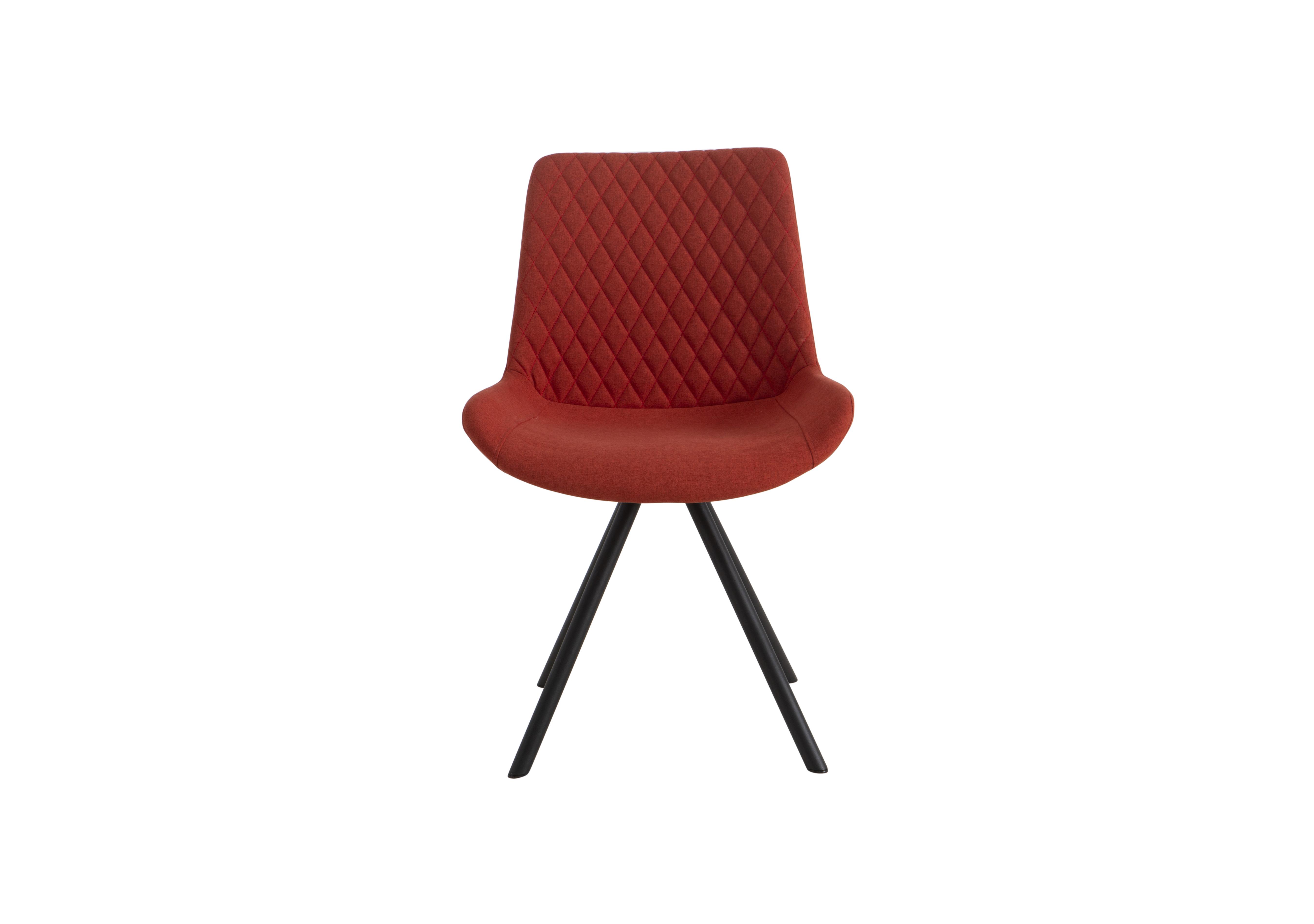 Rocket Dining Chair in Burnt Orange on Furniture Village