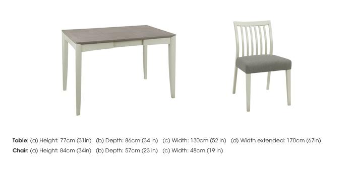 Skye Medium Table and 4 Low Chairs in  on Furniture Village