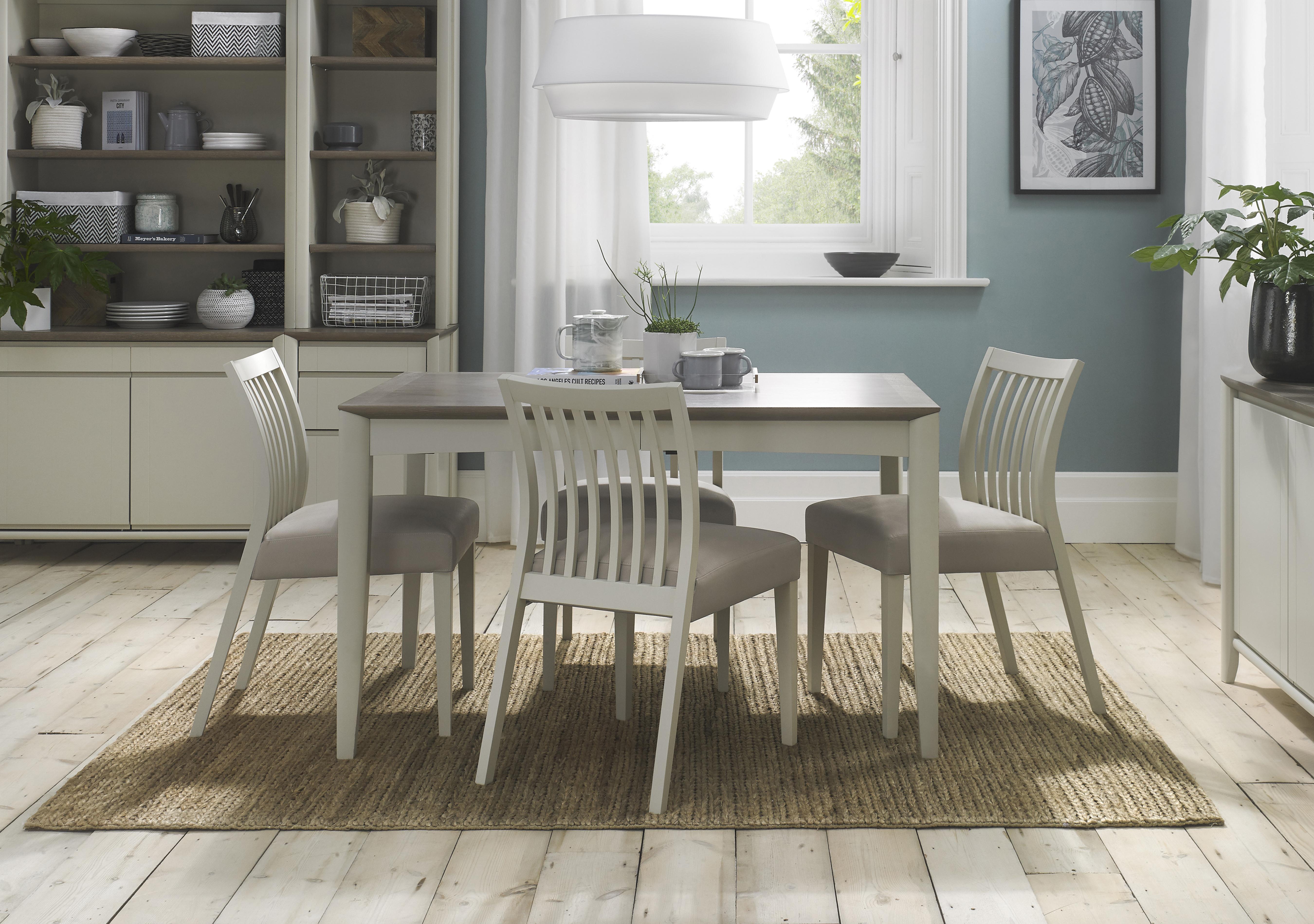 Skye Medium Table and 4 Low Chairs in  on Furniture Village