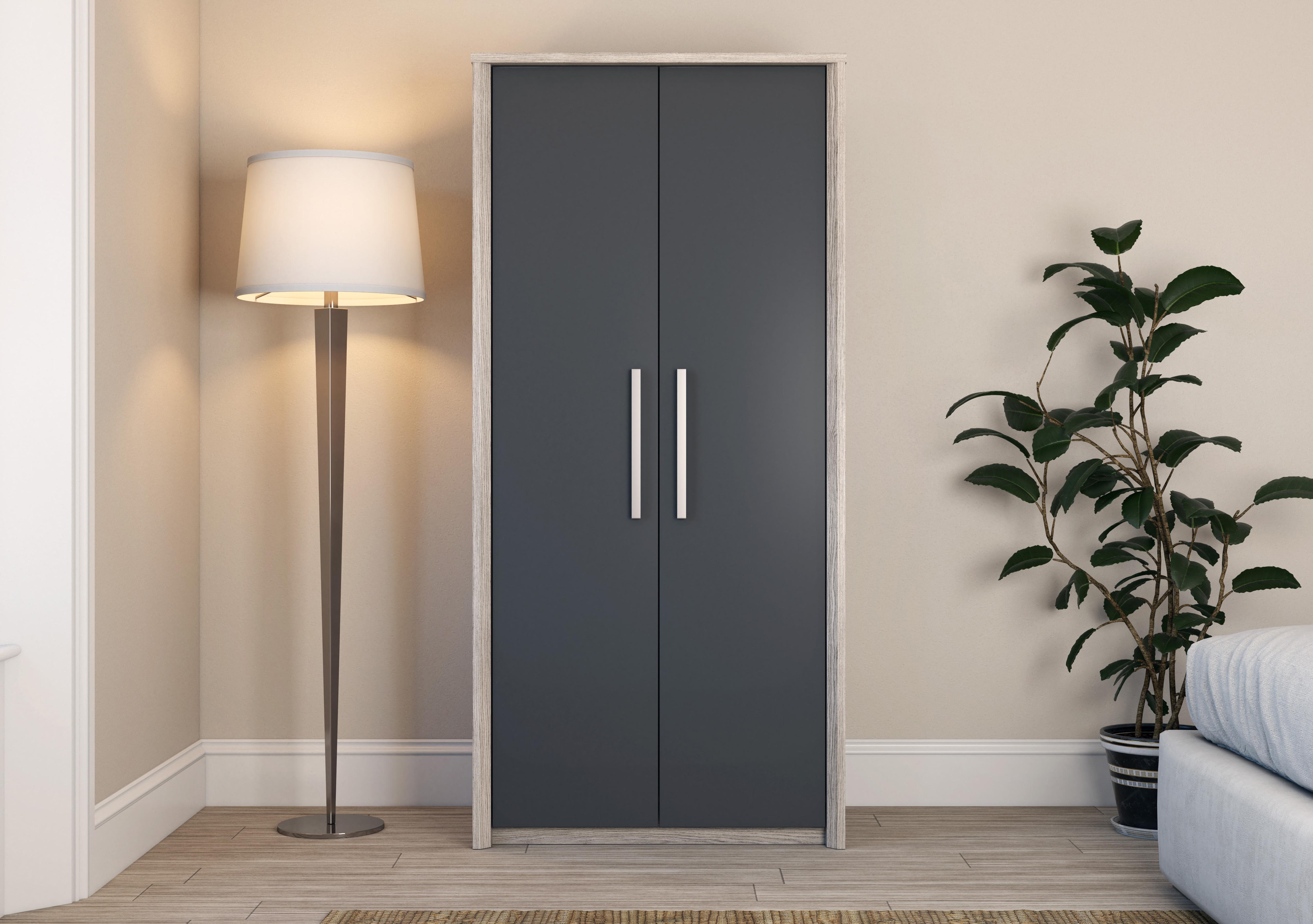 Euston 2 Door Wardrobe in  on Furniture Village