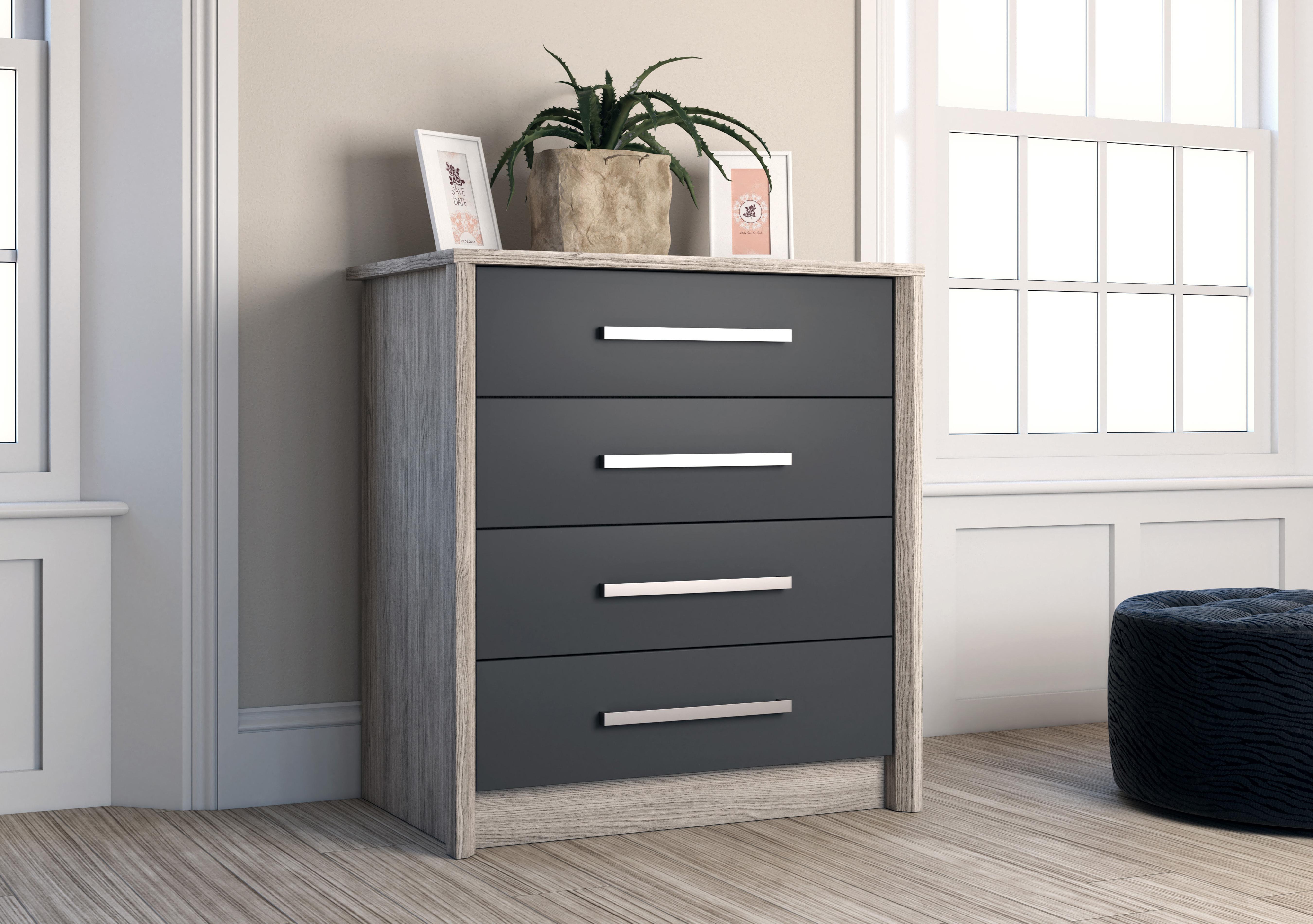 Euston 4 Drawer Chest in  on Furniture Village