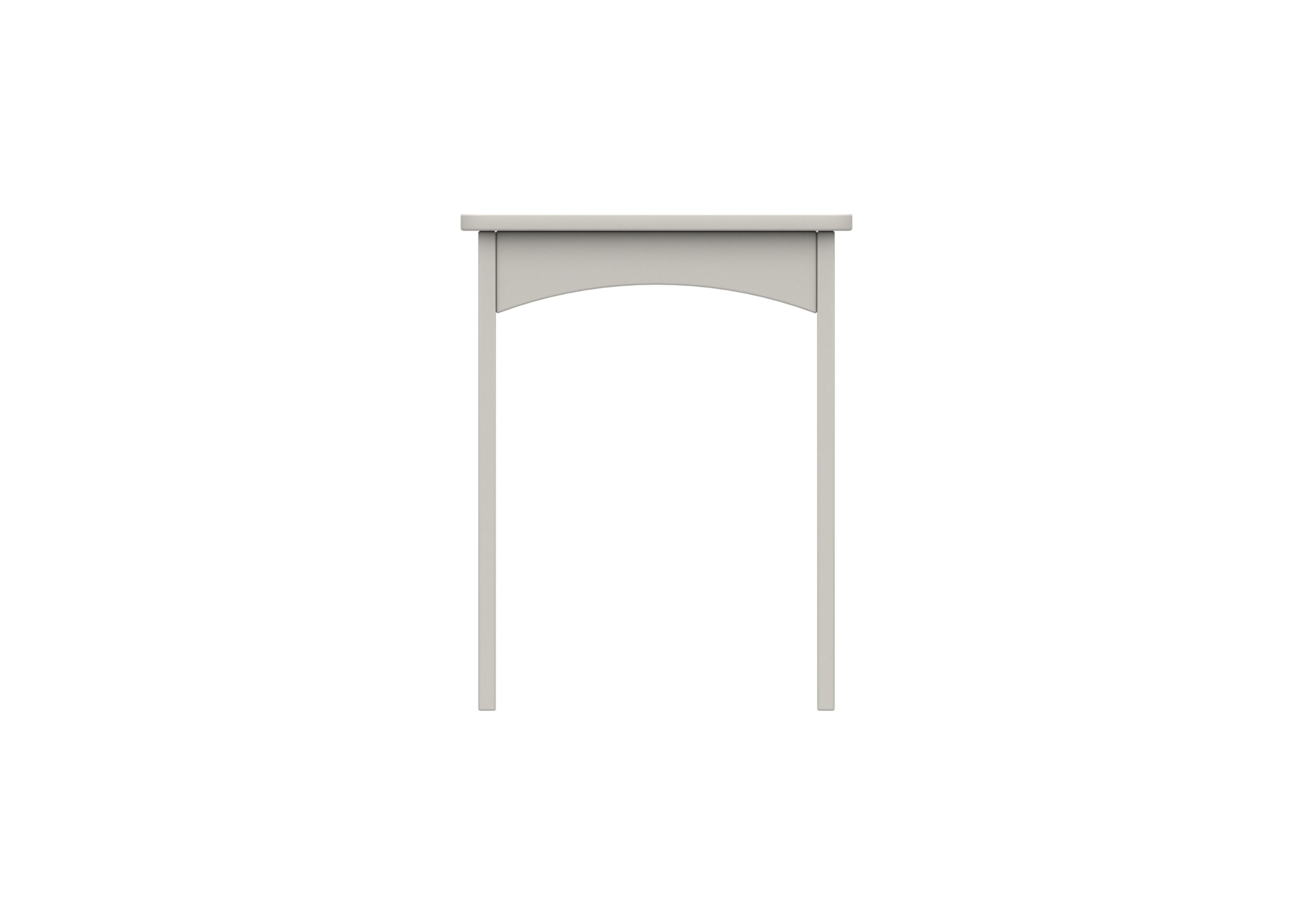 Euston Dressing Table Stool in Grey Oak / White Grey Gloss on Furniture Village