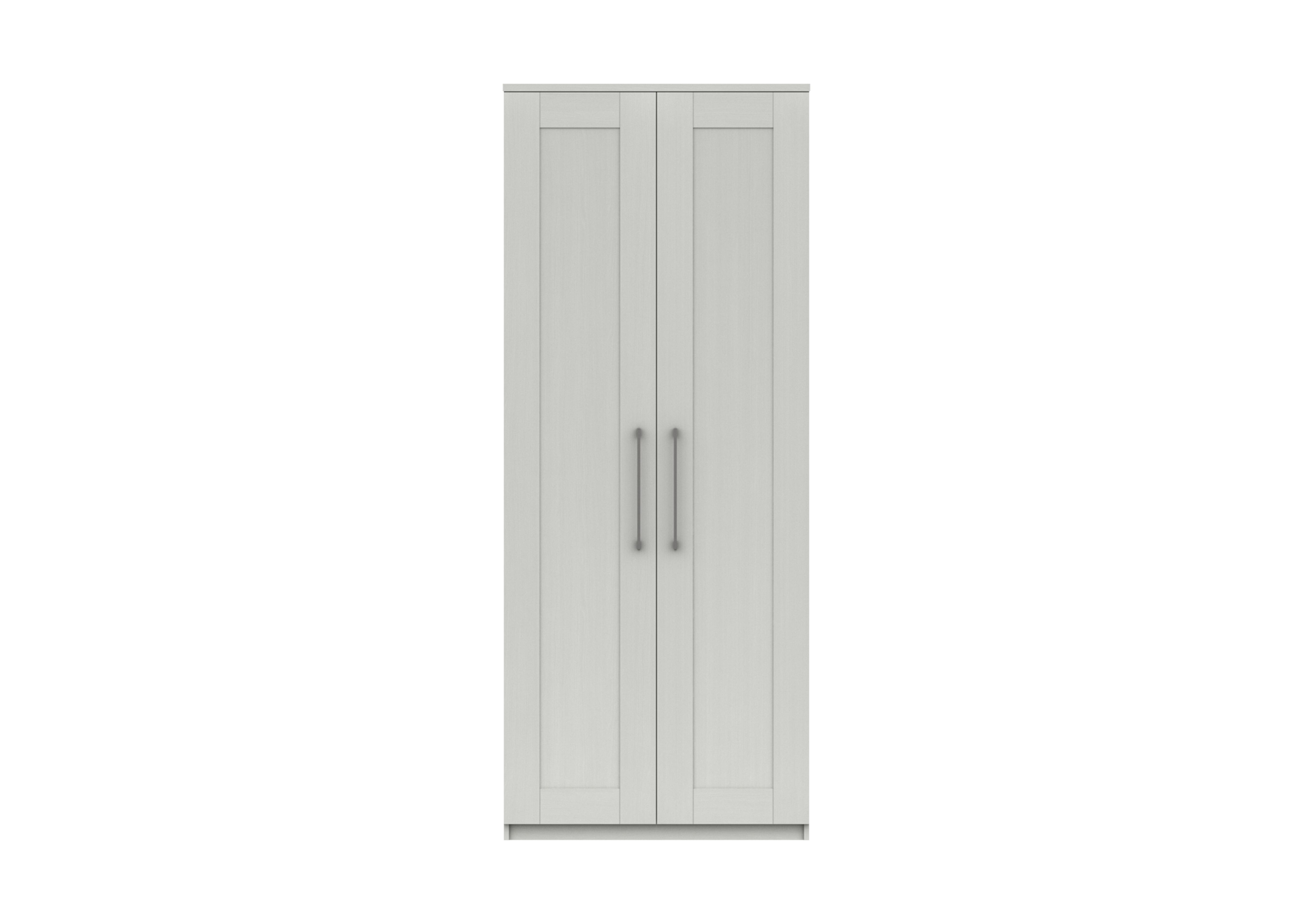 Fenchurch 2 Door Tall Wardrobe in White on Furniture Village
