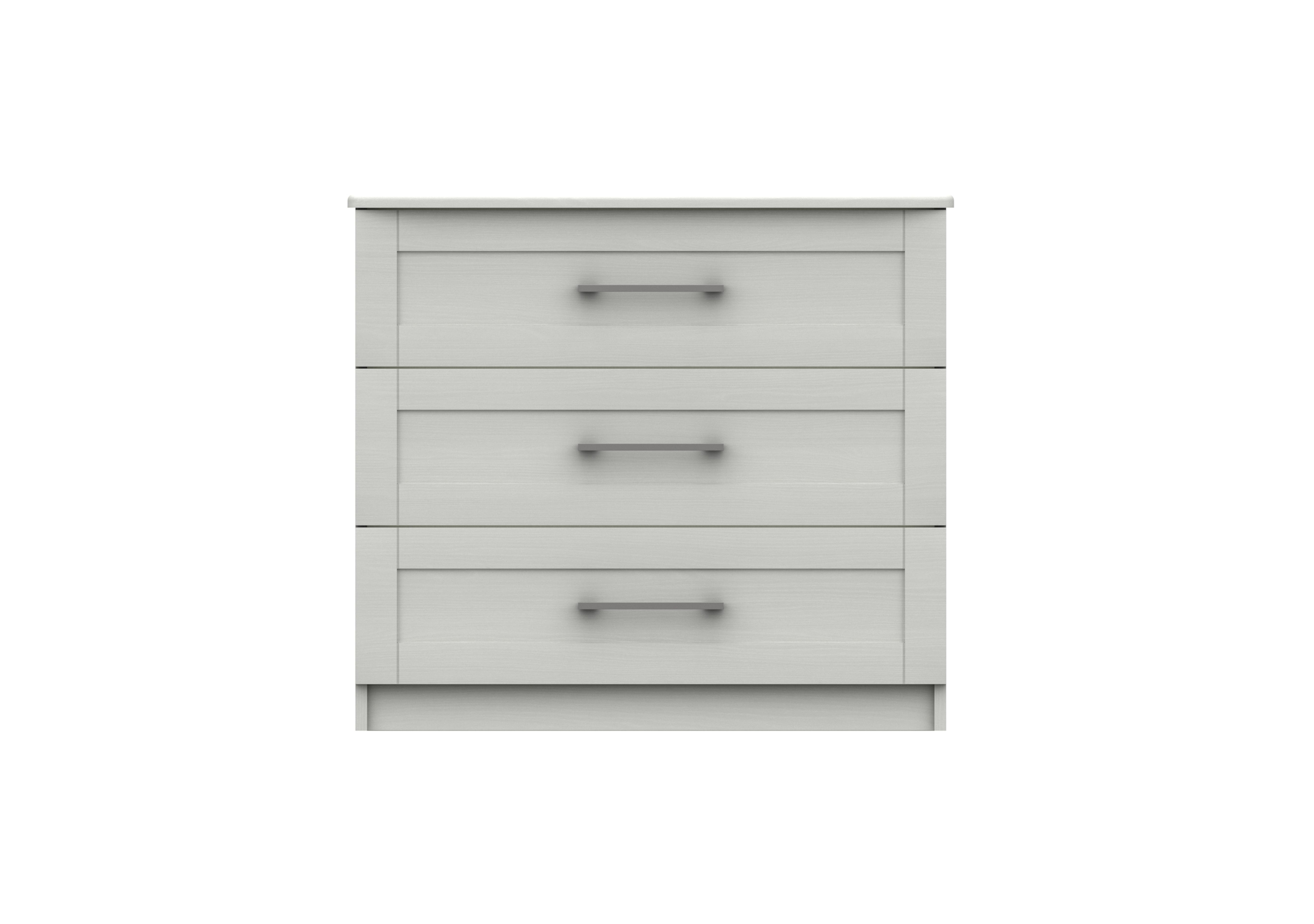 Fenchurch 3 Drawer Chest in White on Furniture Village