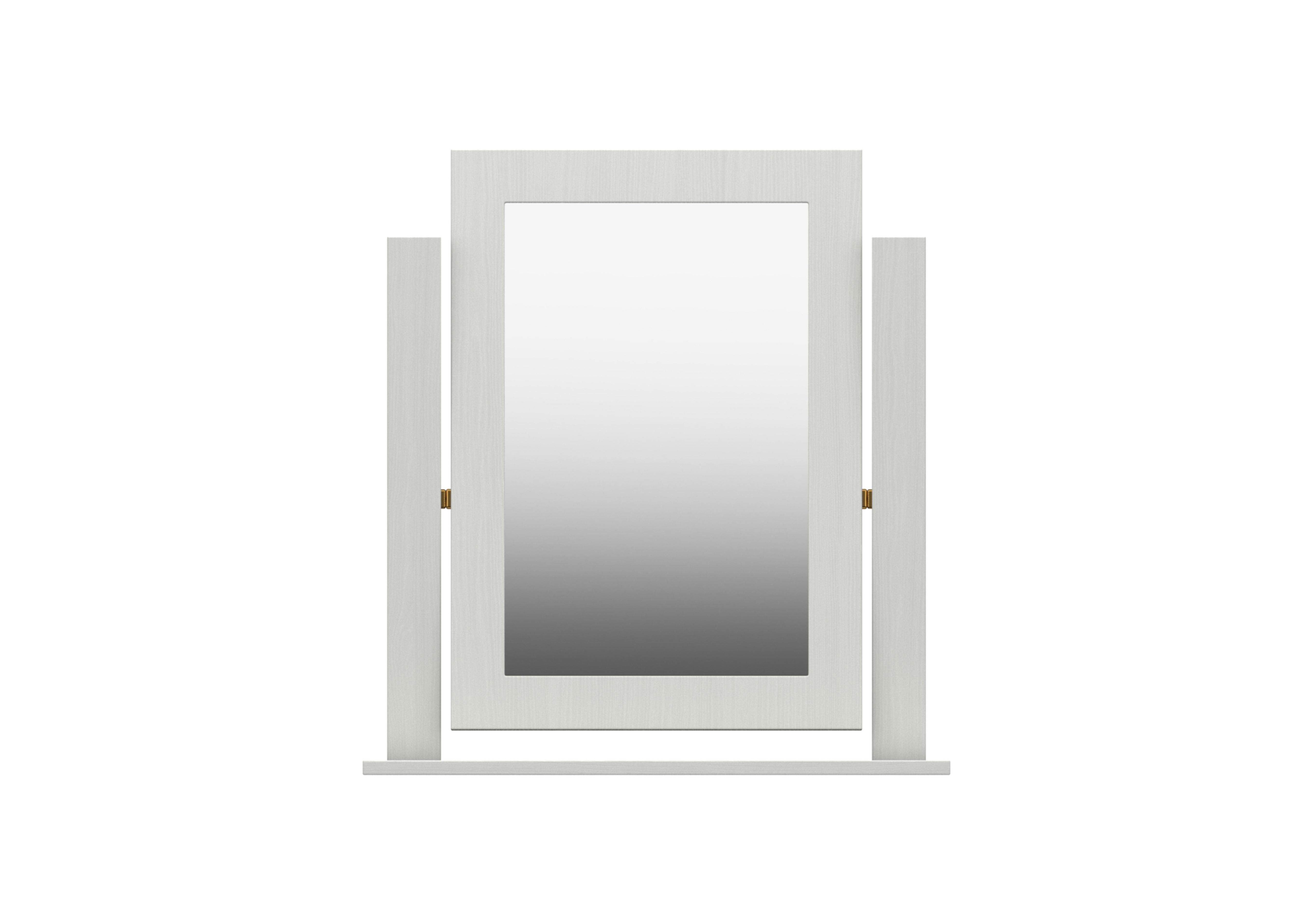 Fenchurch Dressing Table Mirror in White on Furniture Village
