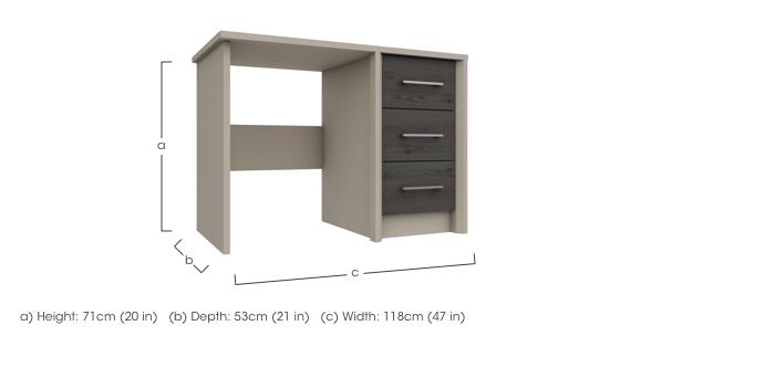 Paddington Dressing Table in  on Furniture Village